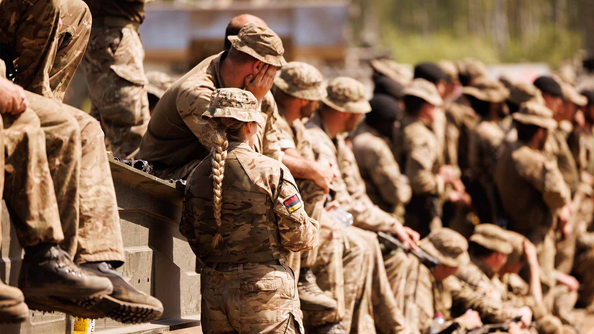 Female service personnel say they find it uncomfortable to share sexual harassment concerns with male colleagues