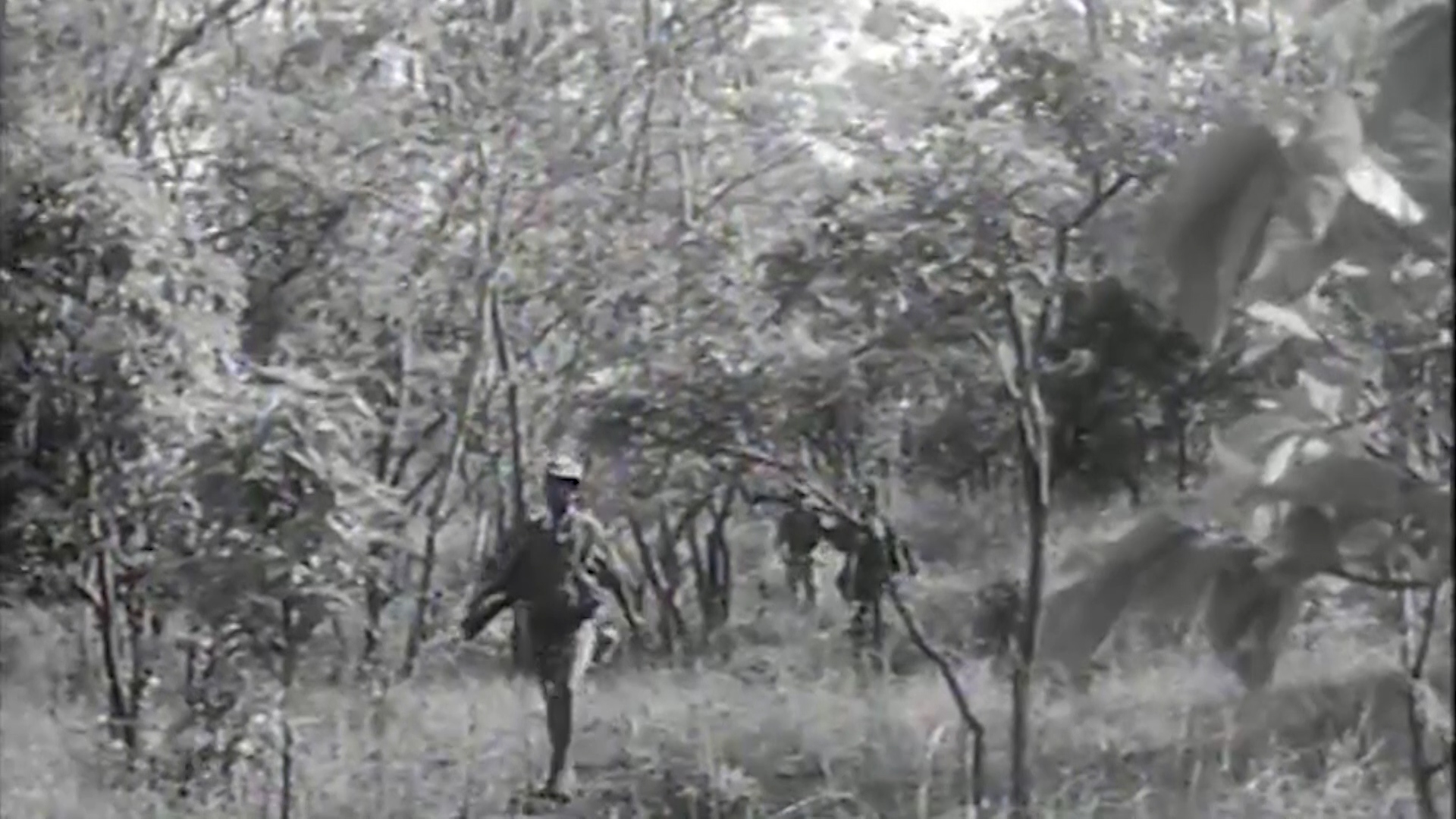 Dense jungle was part of the hostile terrain in Burma (Picture: US National Archives).