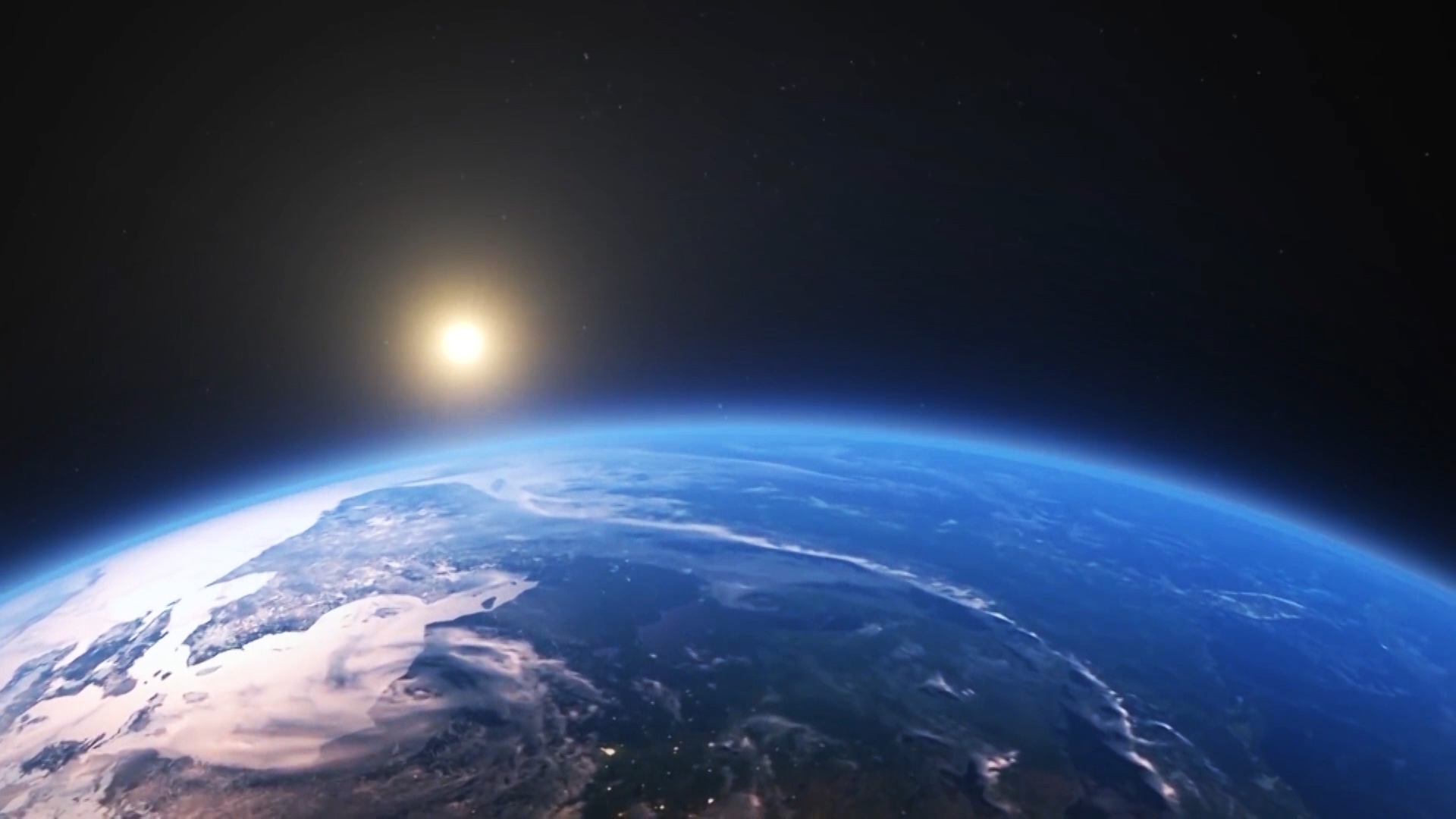 A view of the curvature of the earth from space saved on 120321 CREDIT NASA