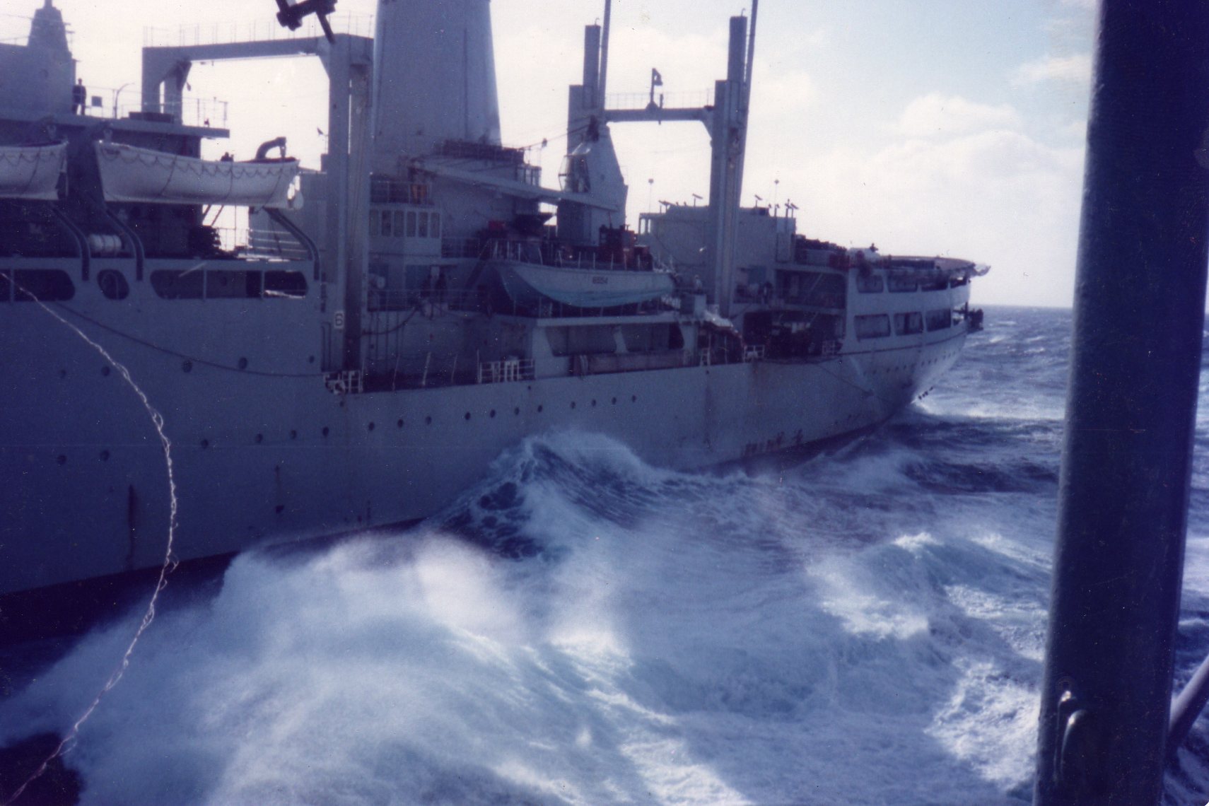 Heading south from Ascension Island to Falklands. Kevin Lambert