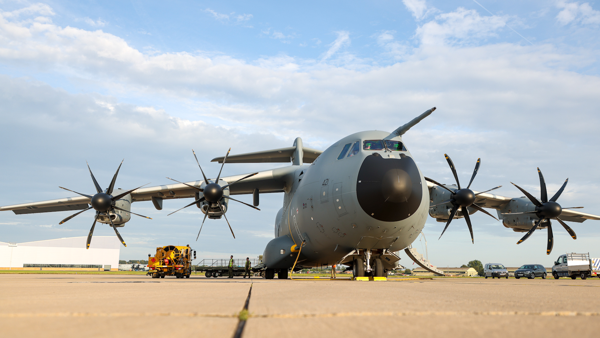 A400M Atlas transports UK search and rescue teams to Morocco following earthquake Brize Norton