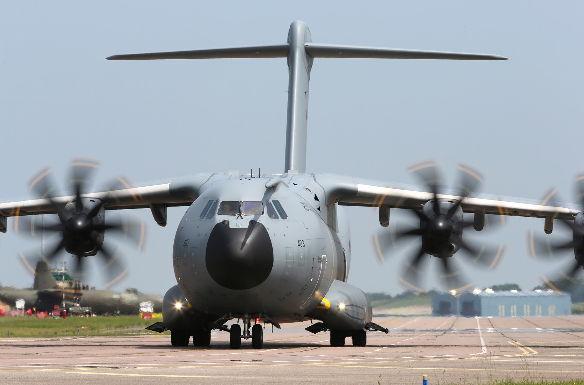 Cover image: A400m transport aircraft (Picture: RAF).