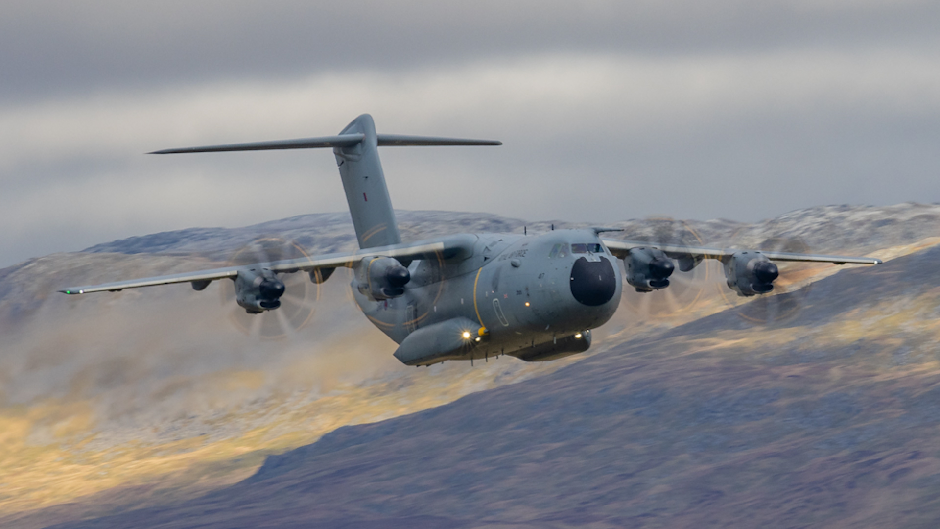 The A400M Atlas is the RAF's main transport aircraft (Picture: MOD)
