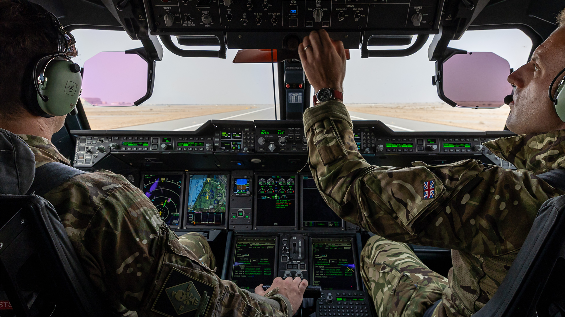 A400m cockpit CREDIT RAF