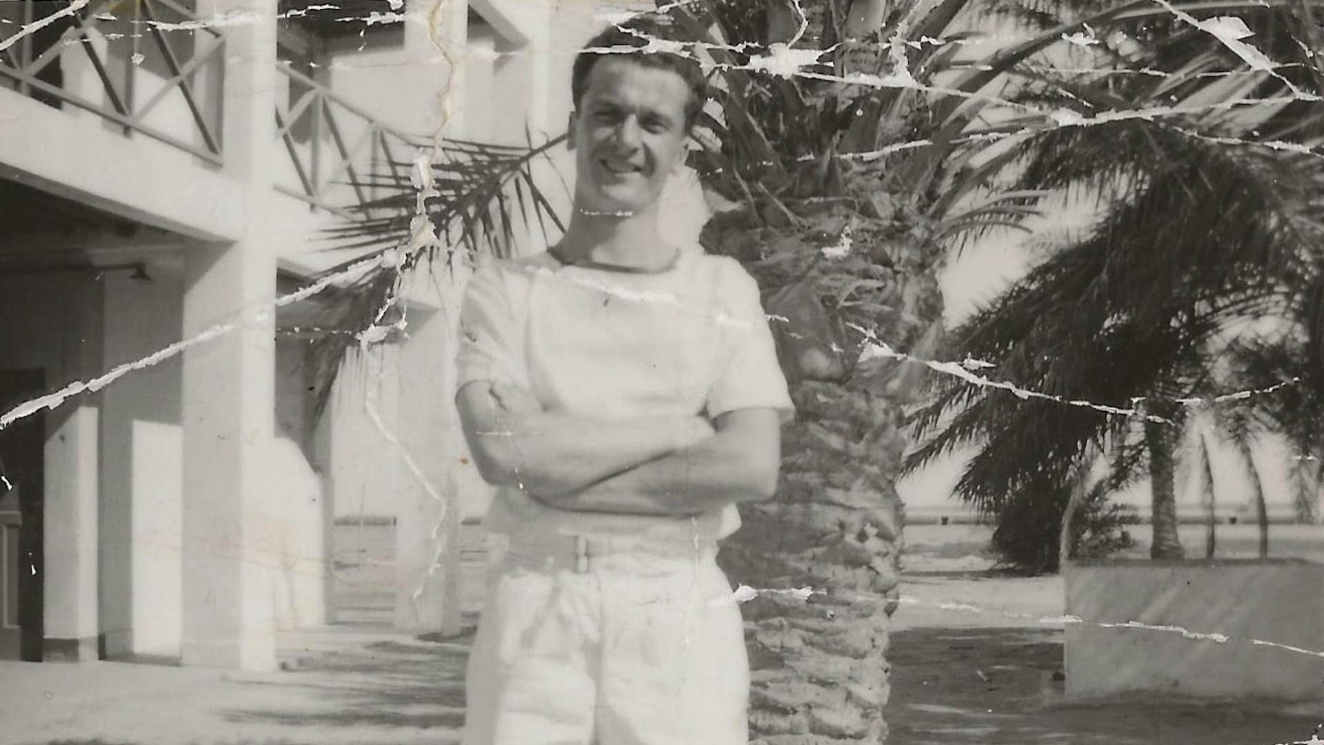 AB Joe Sullivan Bahrain 1 August 1956 CREDIT ROYAL NAVY