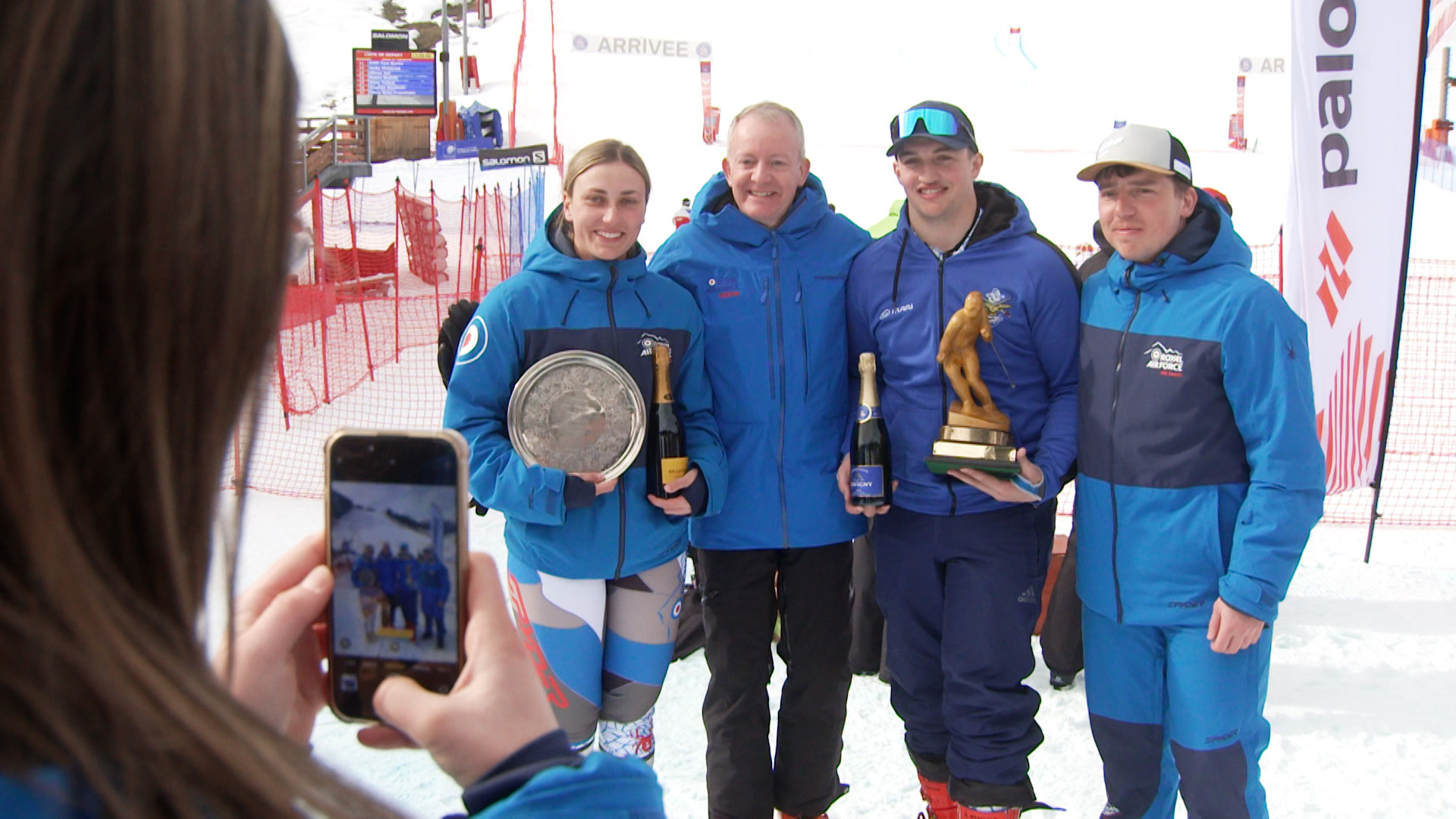 He is also President of the RAF Winter Sports Federation, Hockey Association and Powerlifting Association