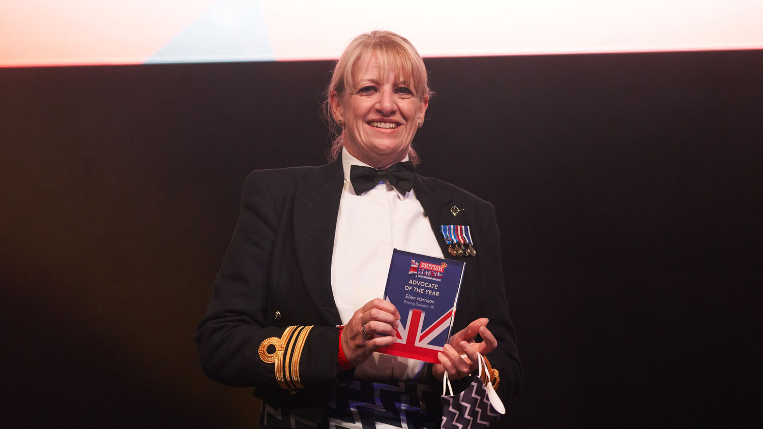 ADVOCATE OF THE YEAR Ellen Harrison Credit Ex-Forces In Business Awards