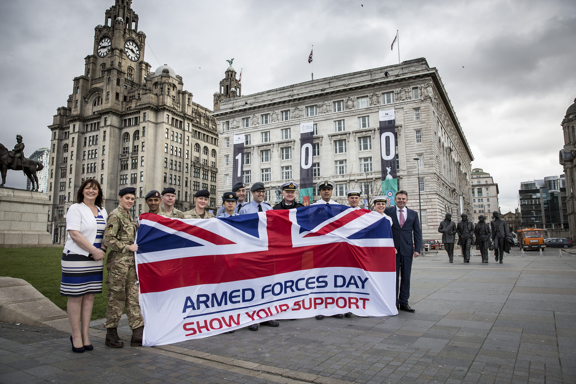 Armed Forces Day launches in Liverpool