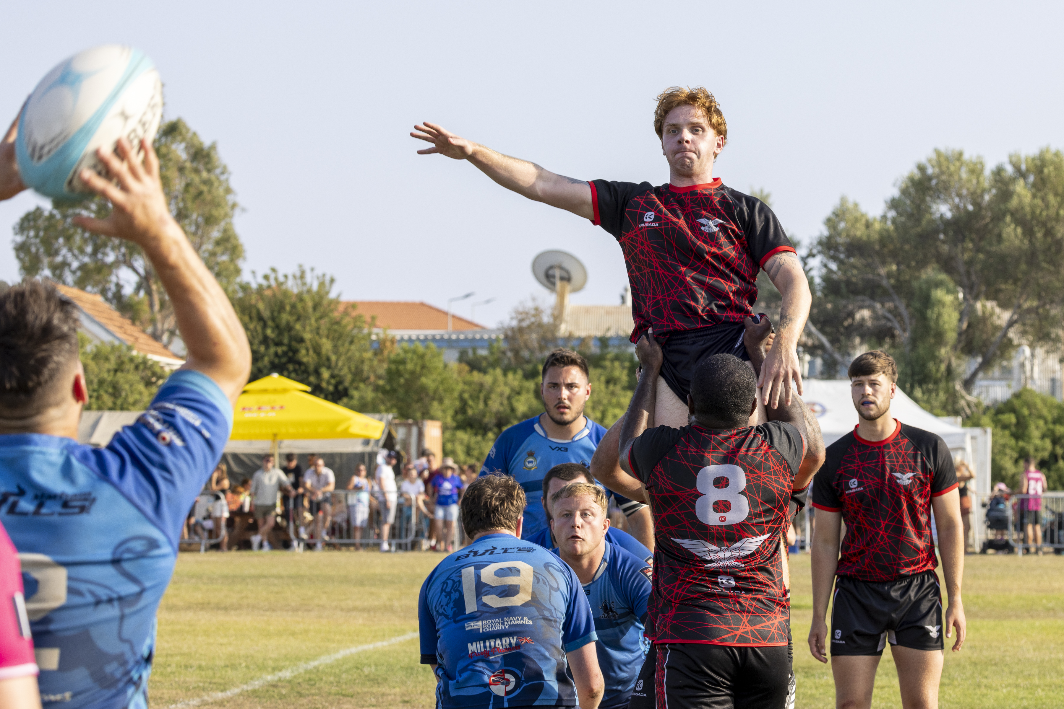 Action from the Aki 10s rugby