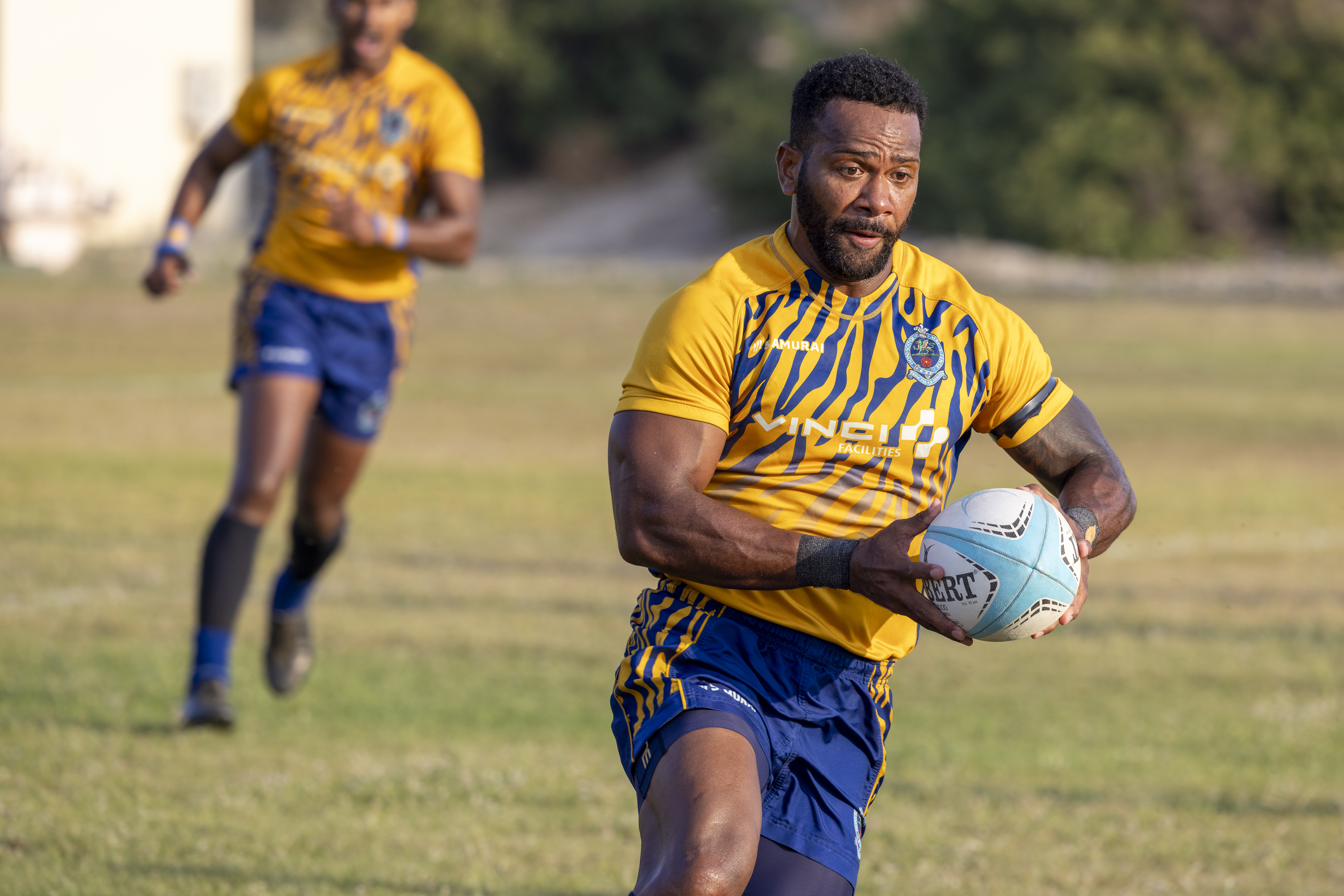 PWRR Tigers in action during the Aki 10s