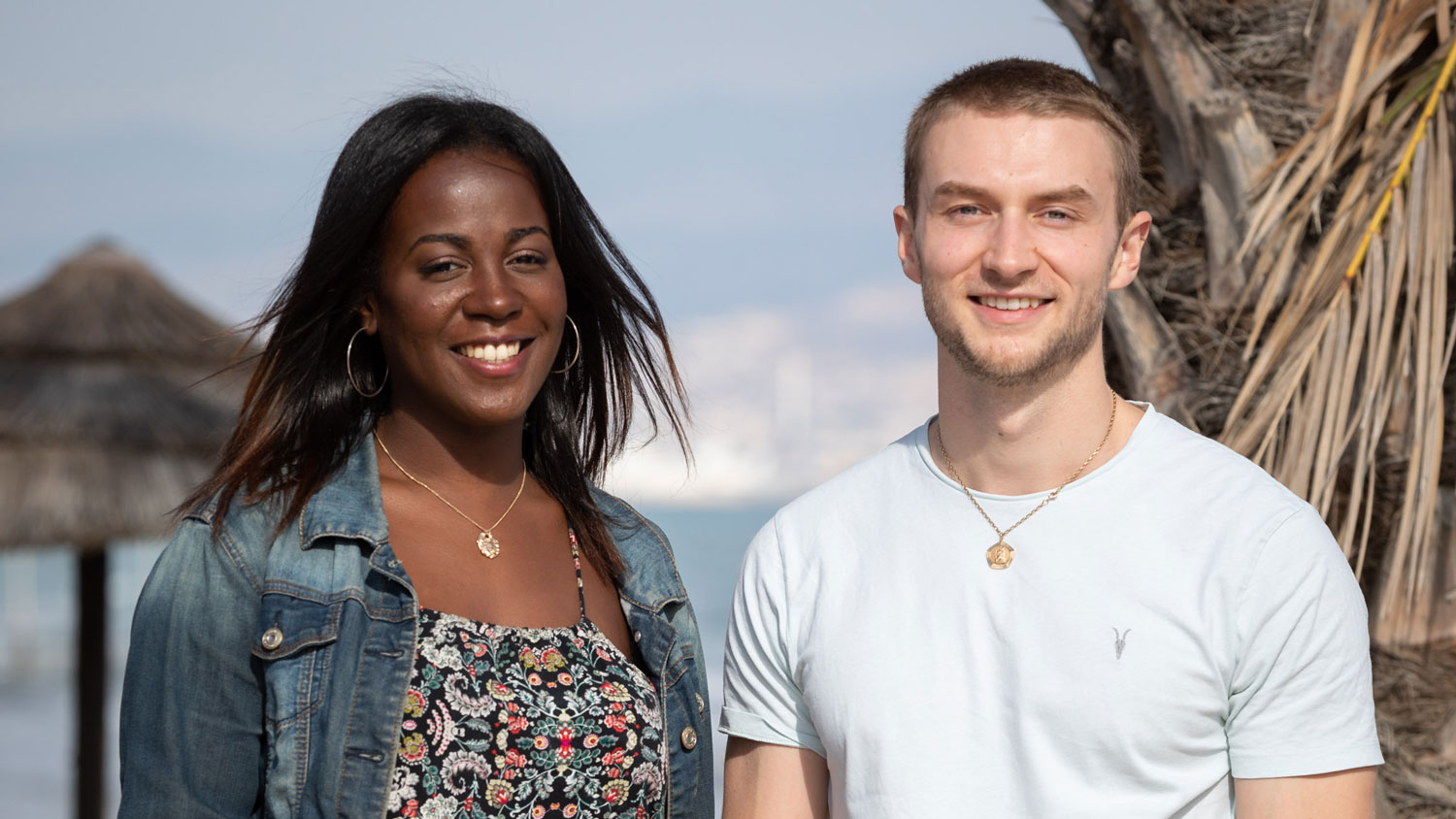 Akylah Rodriguez and Ben Coley BFBS Radio Presenters Cyprus
