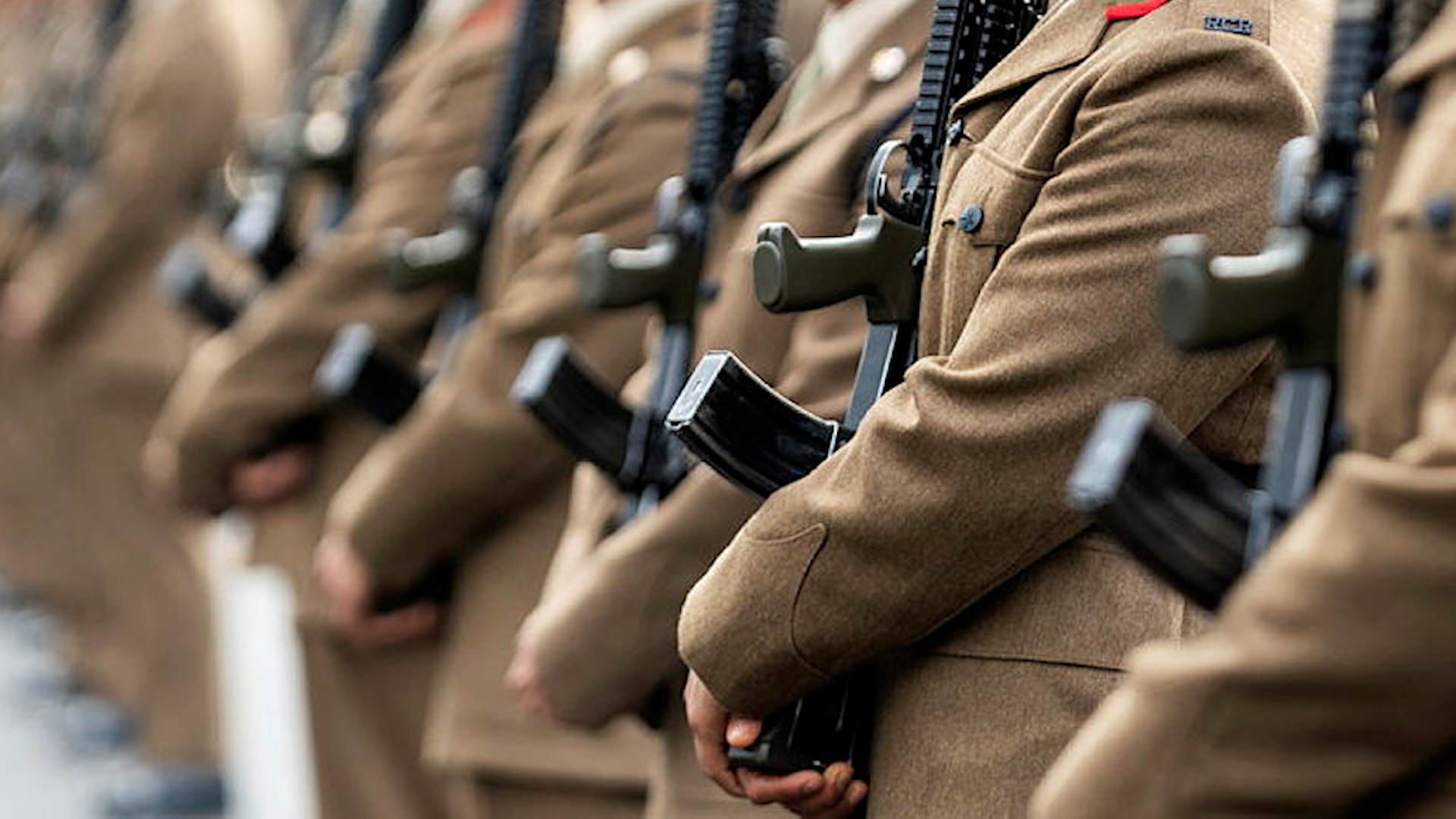 ANON Gurkha recruits on the Parade square 26112020 CREDIT MOD