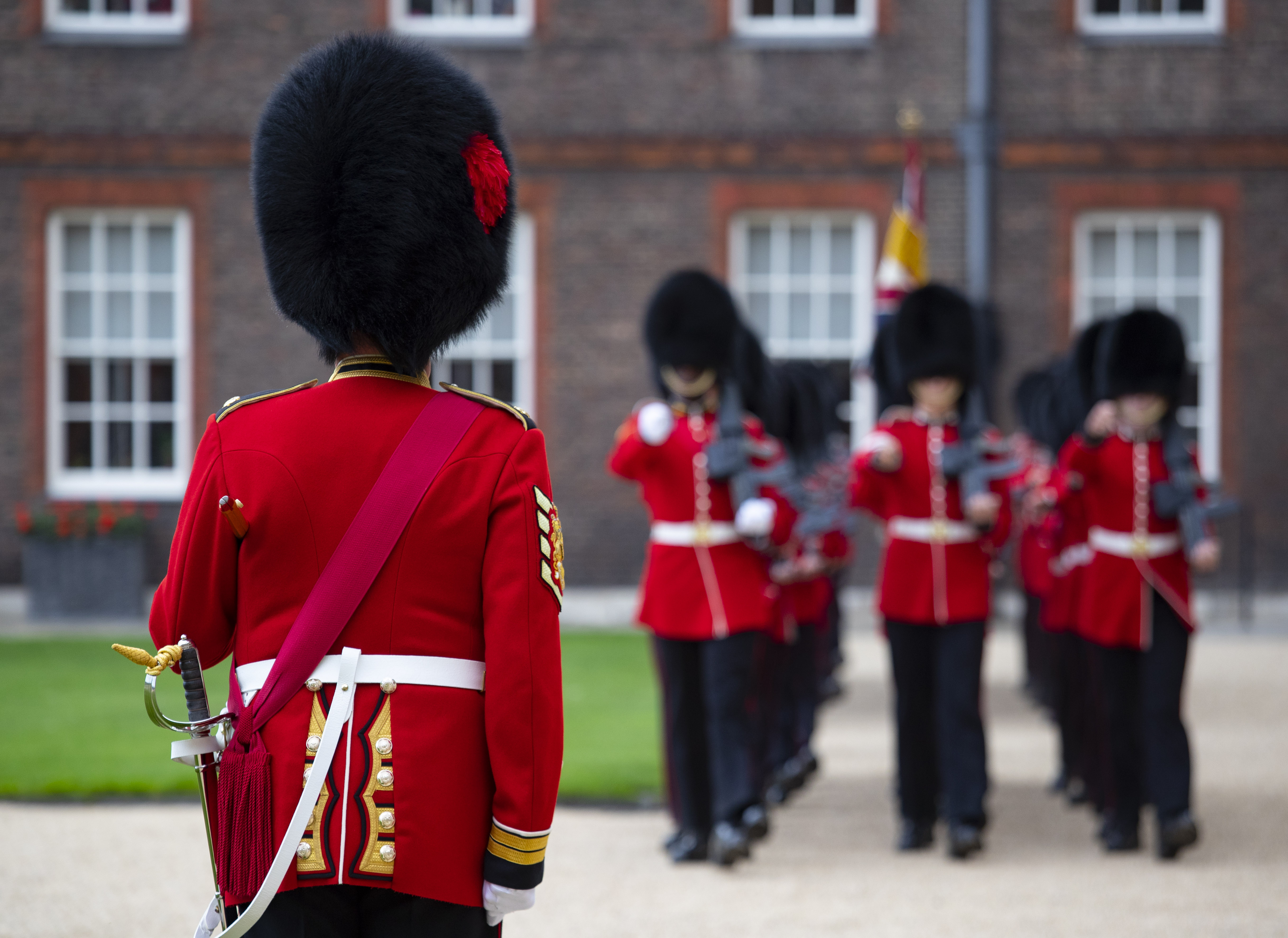 Members of the Household Division (Picture: MOD).