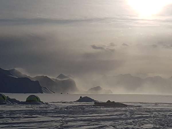 Antarctic Landscape ICE MAIDENS