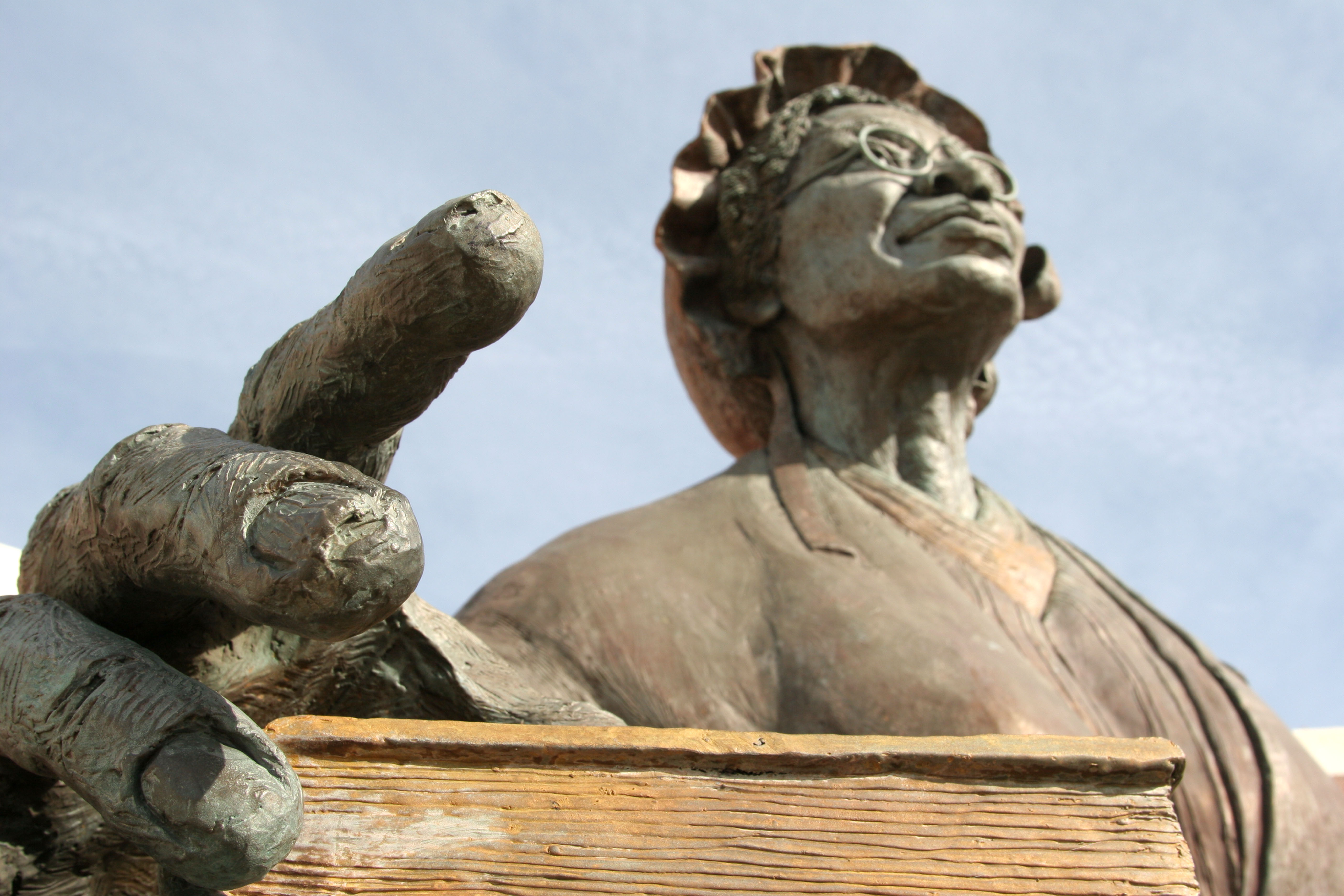 Sojourner Truth statue in Battle Creek Michigan