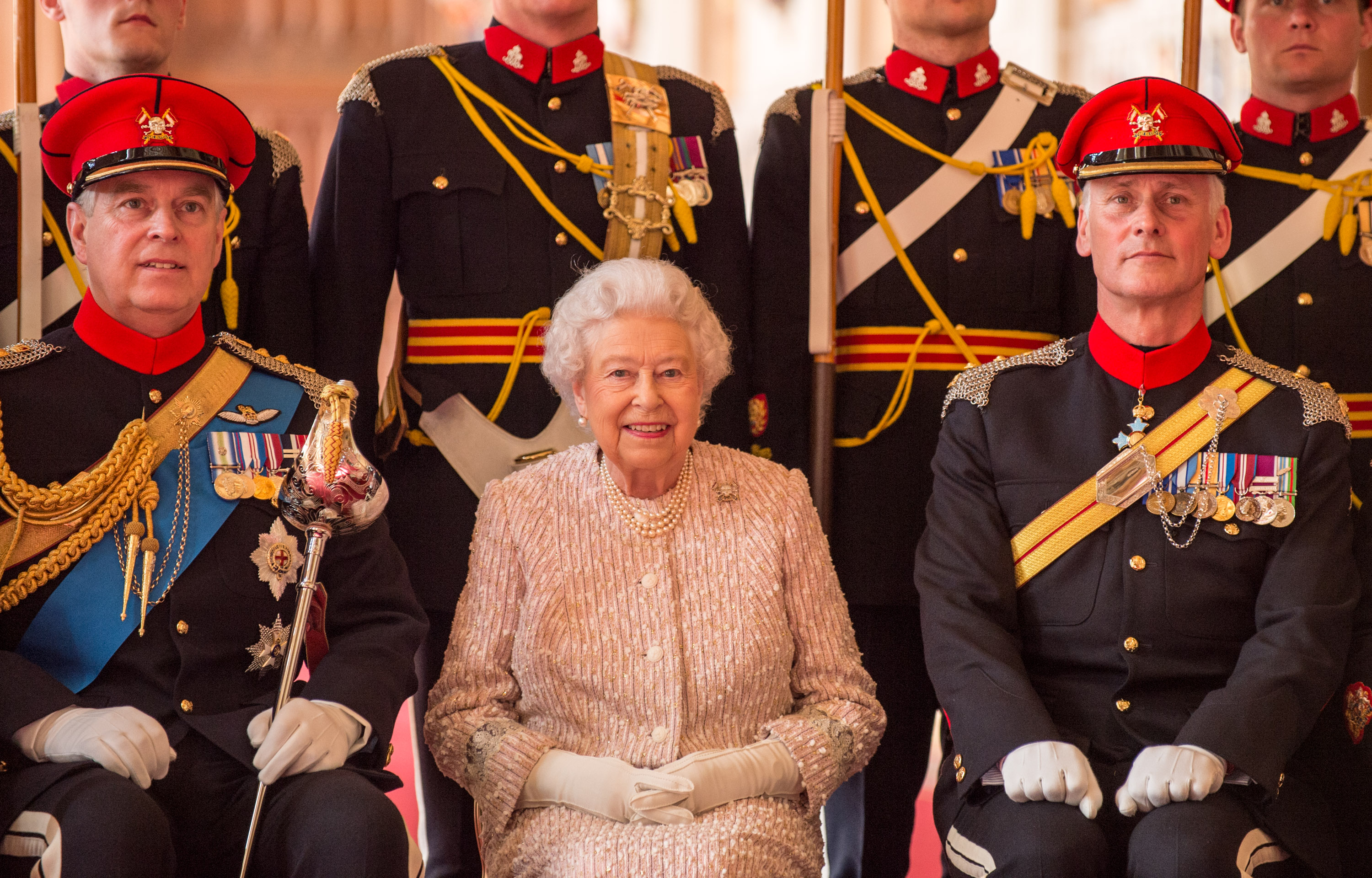 Queen Honours The Royal Lancers