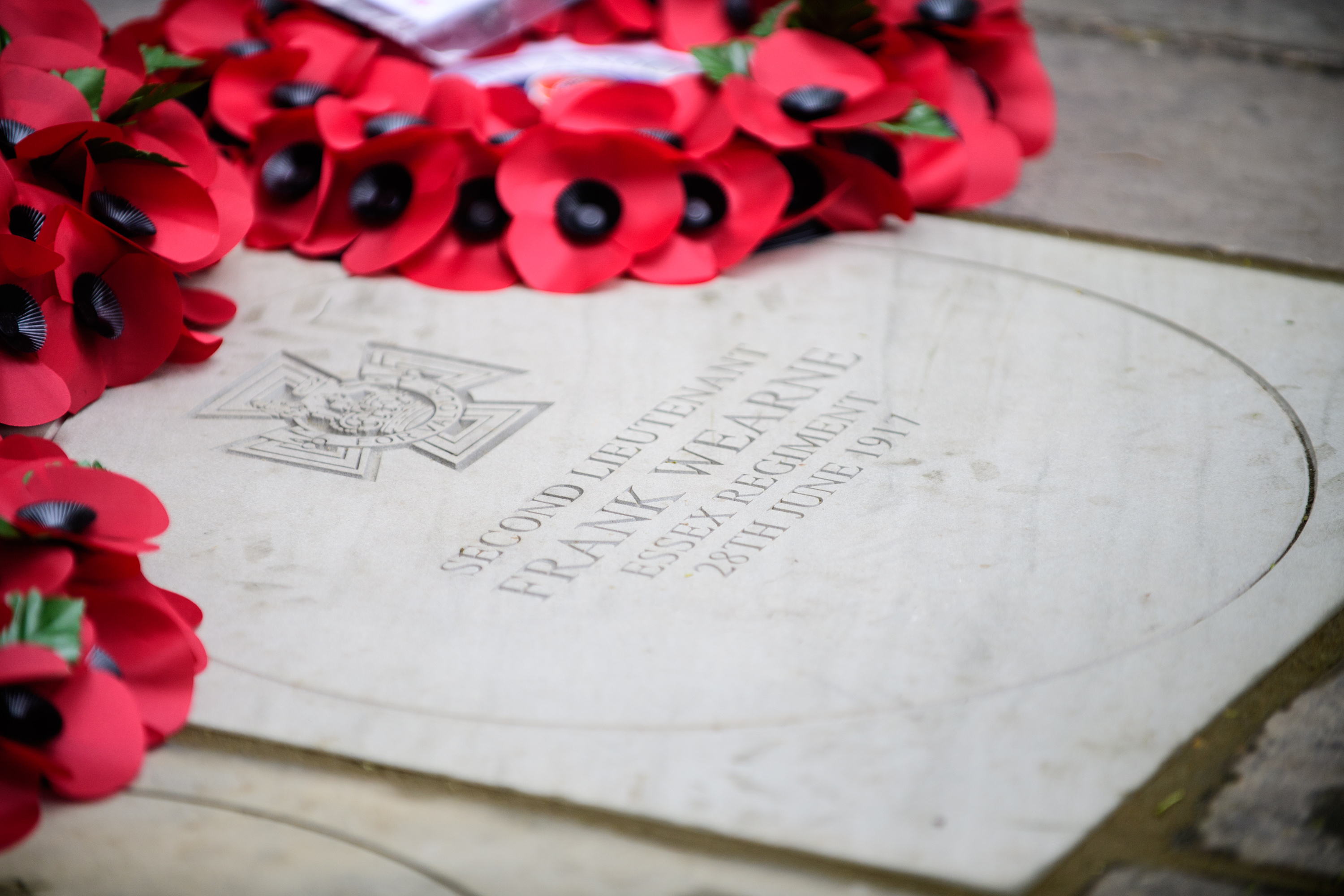 A permanent tribute to Frank Wearne VC