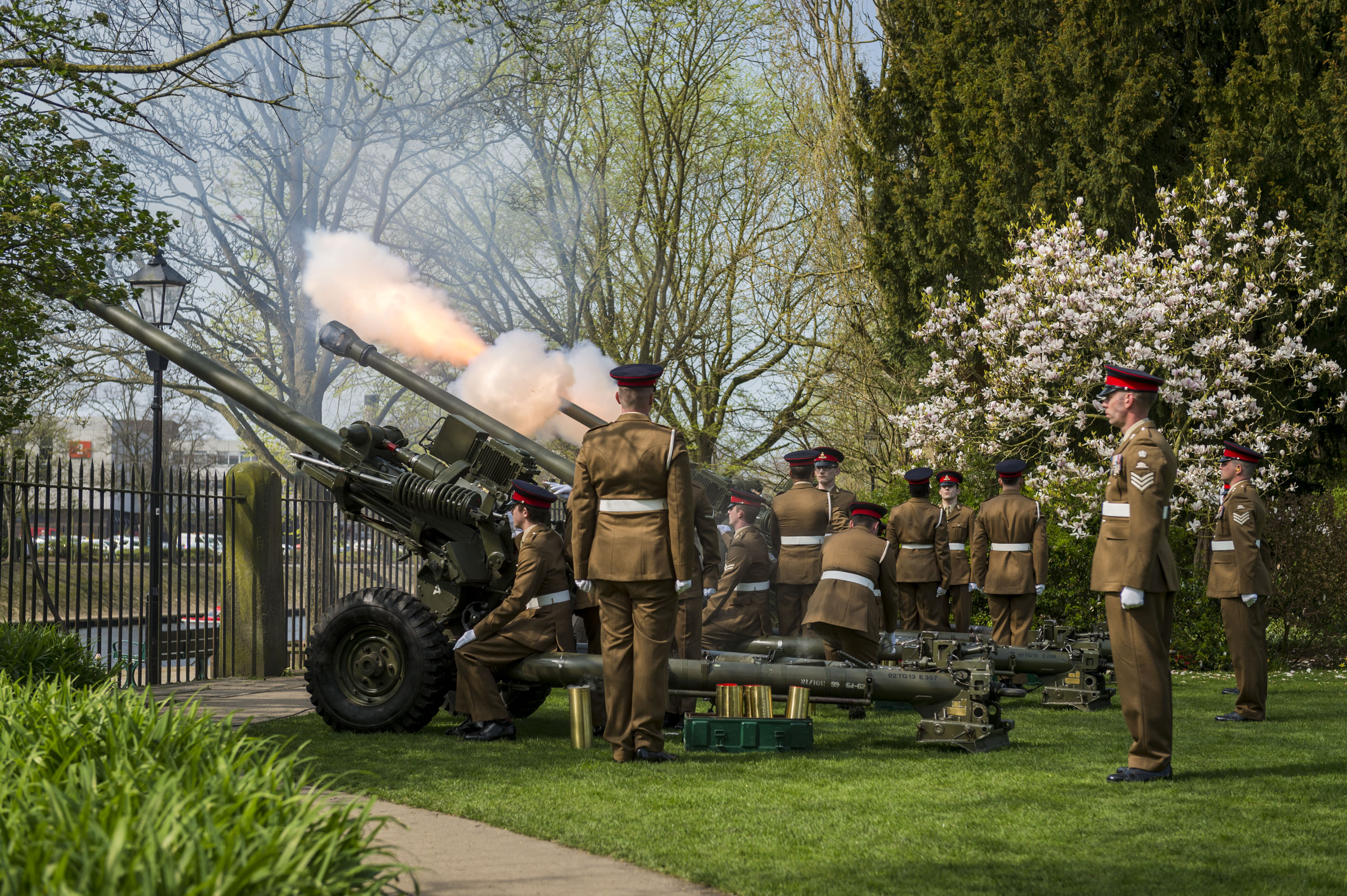 Gun salute York