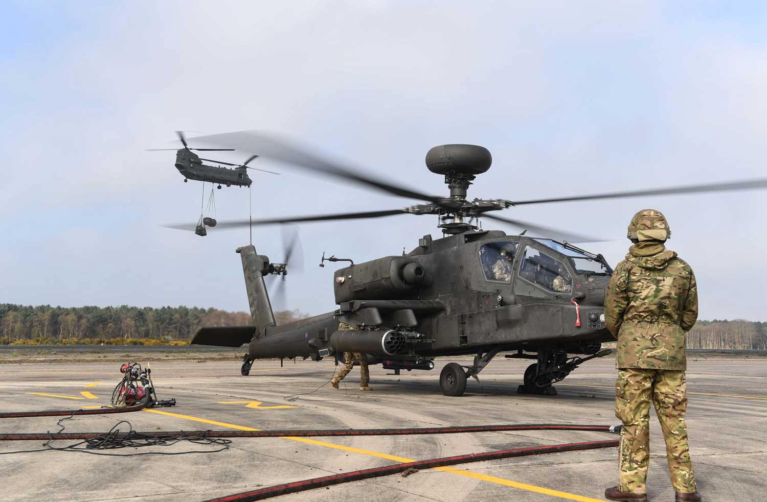 Exercise Joint Warrior (Picture: MOD).