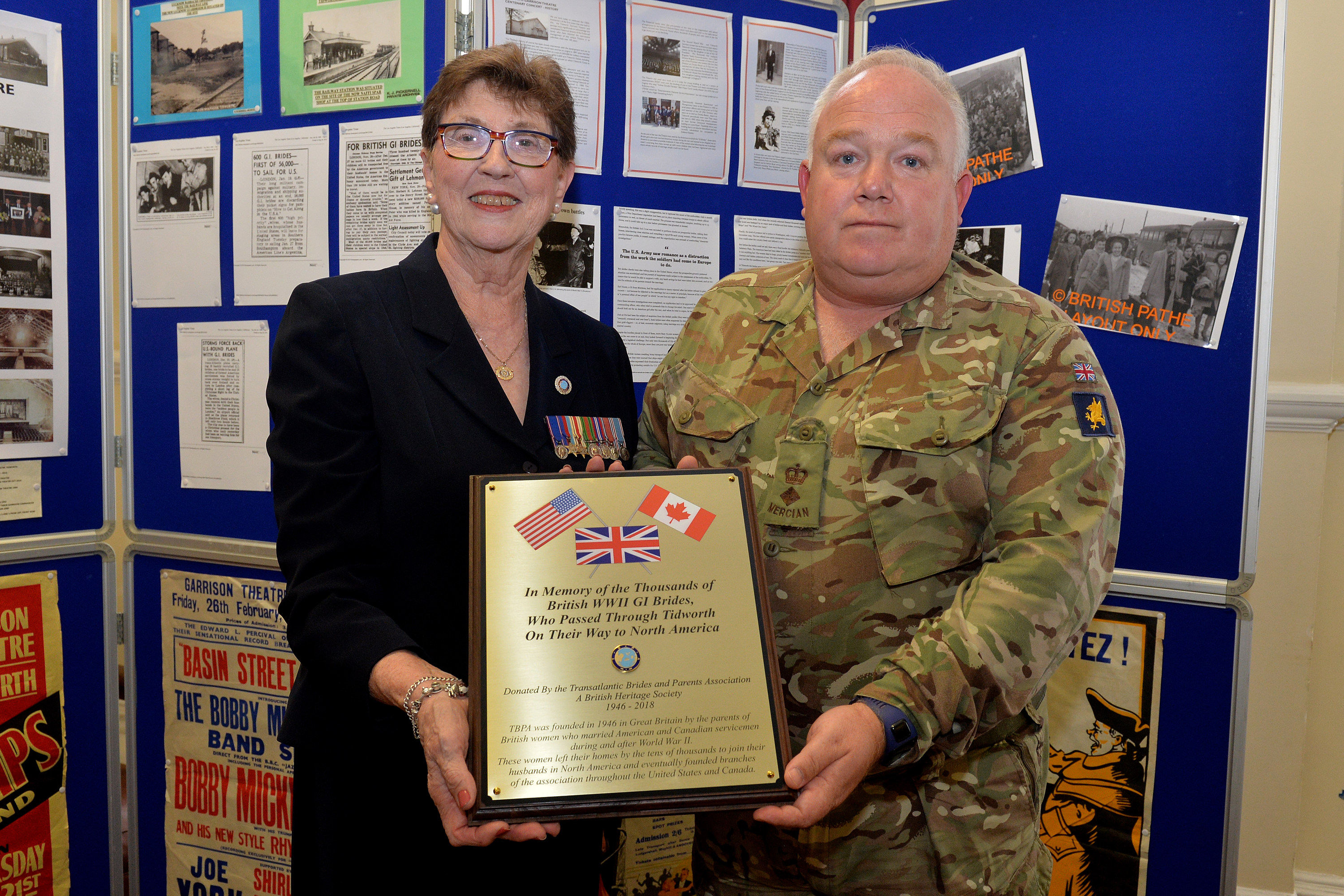 Plaque Garrison Commander