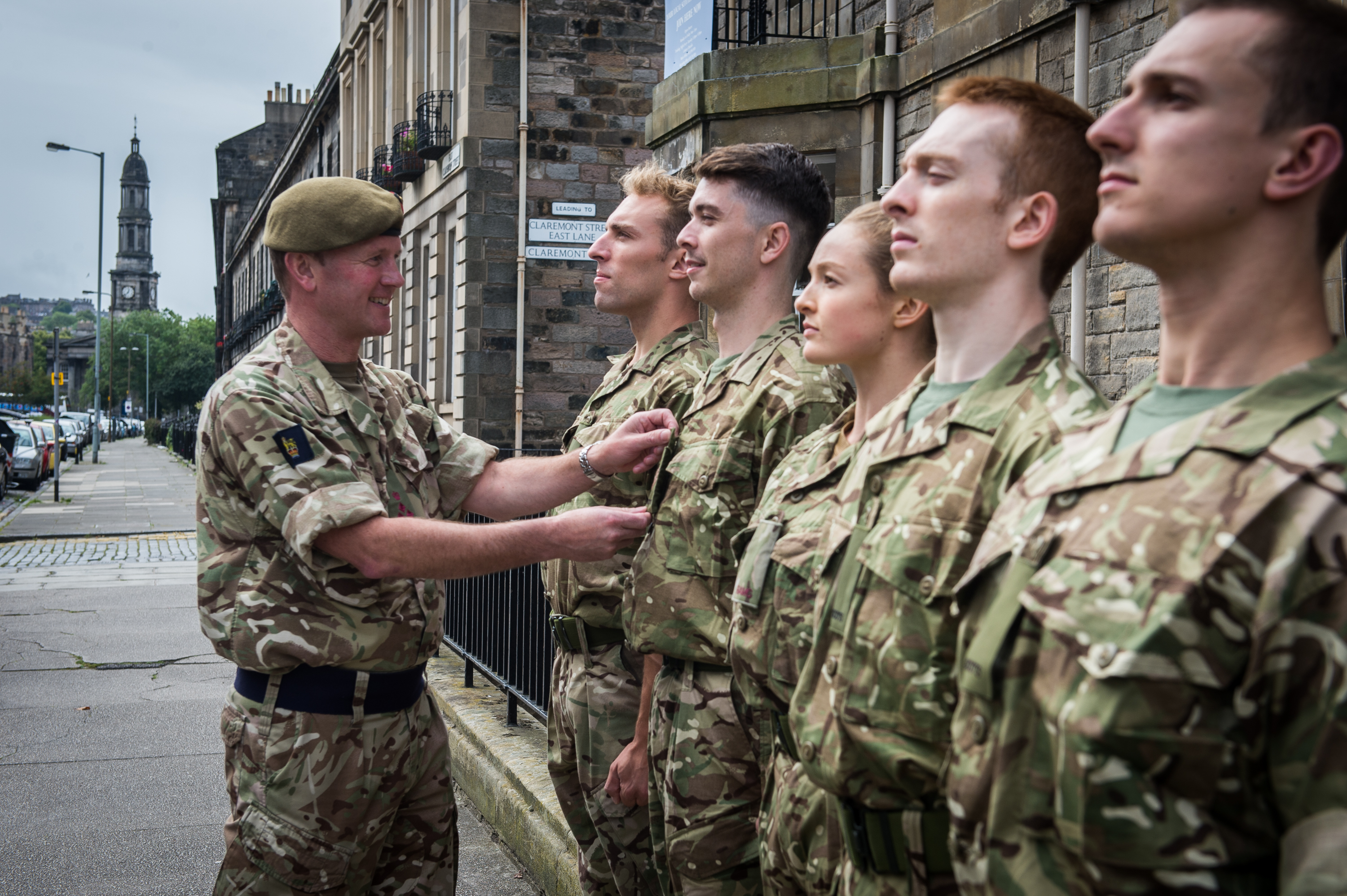 Army The Fringe Edinburgh Scotland Dance