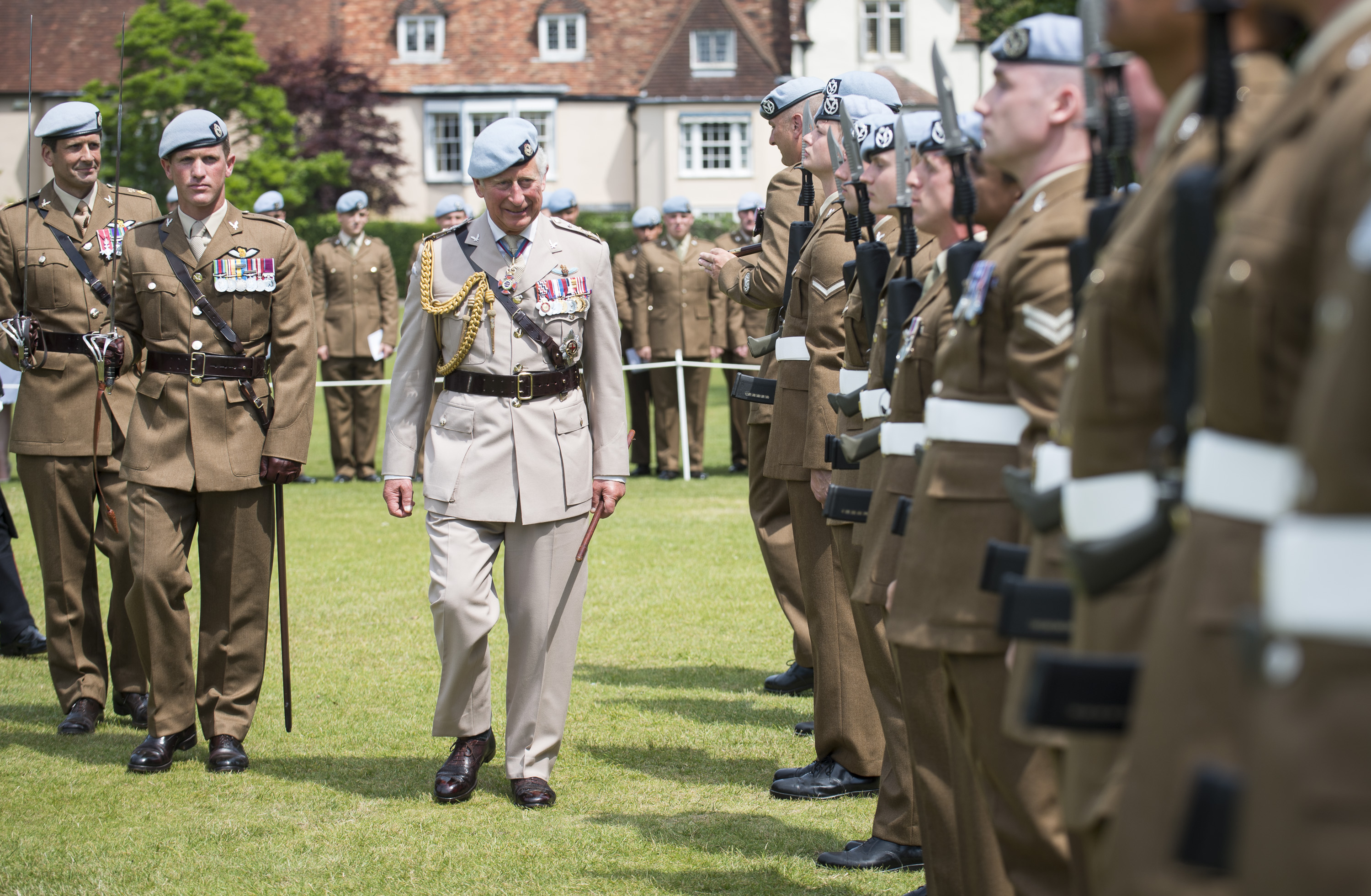 Prince Charles is Colonel in Chief of the Army Air Corps