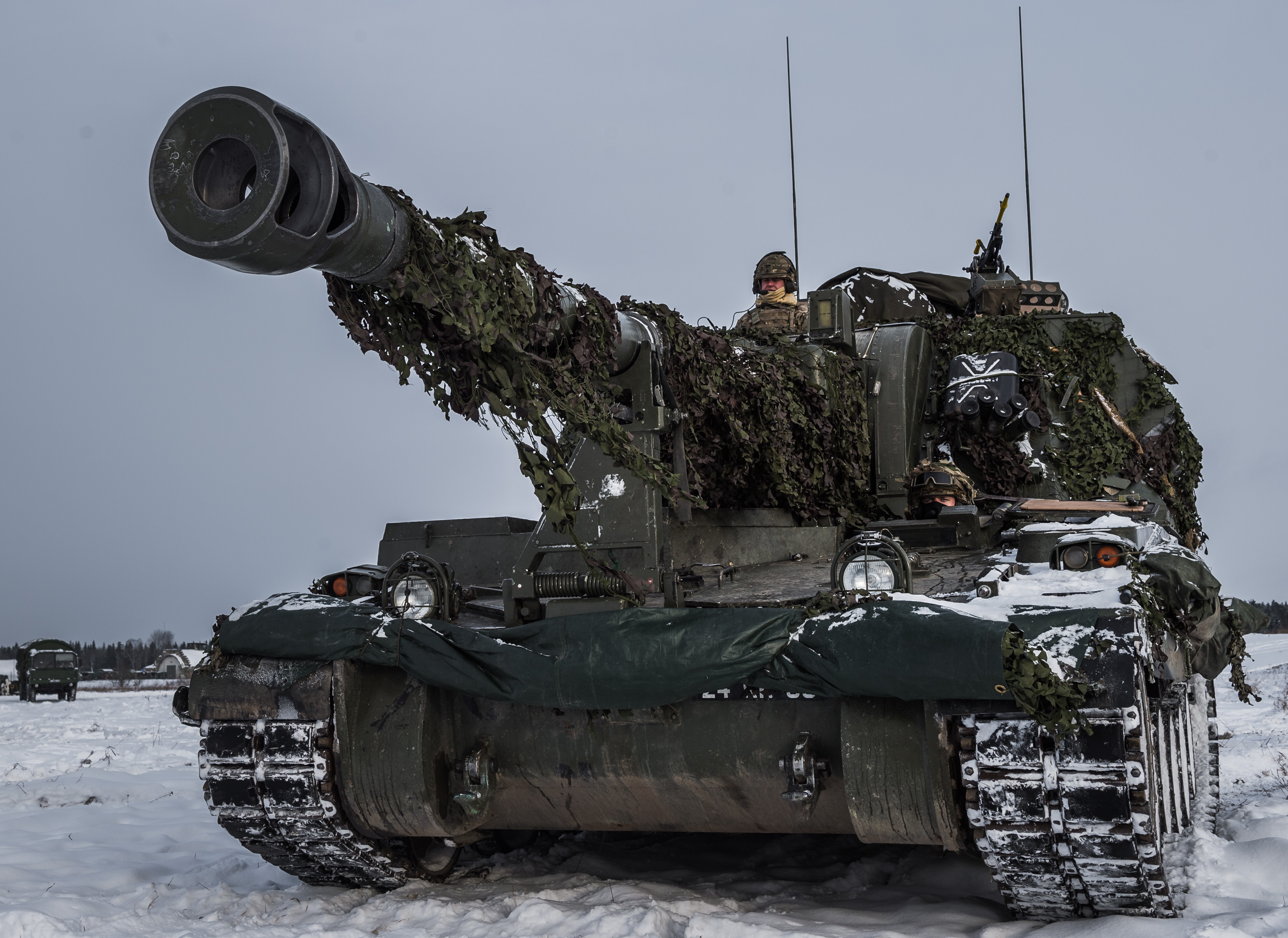 Forces in Estonia on NATO duty