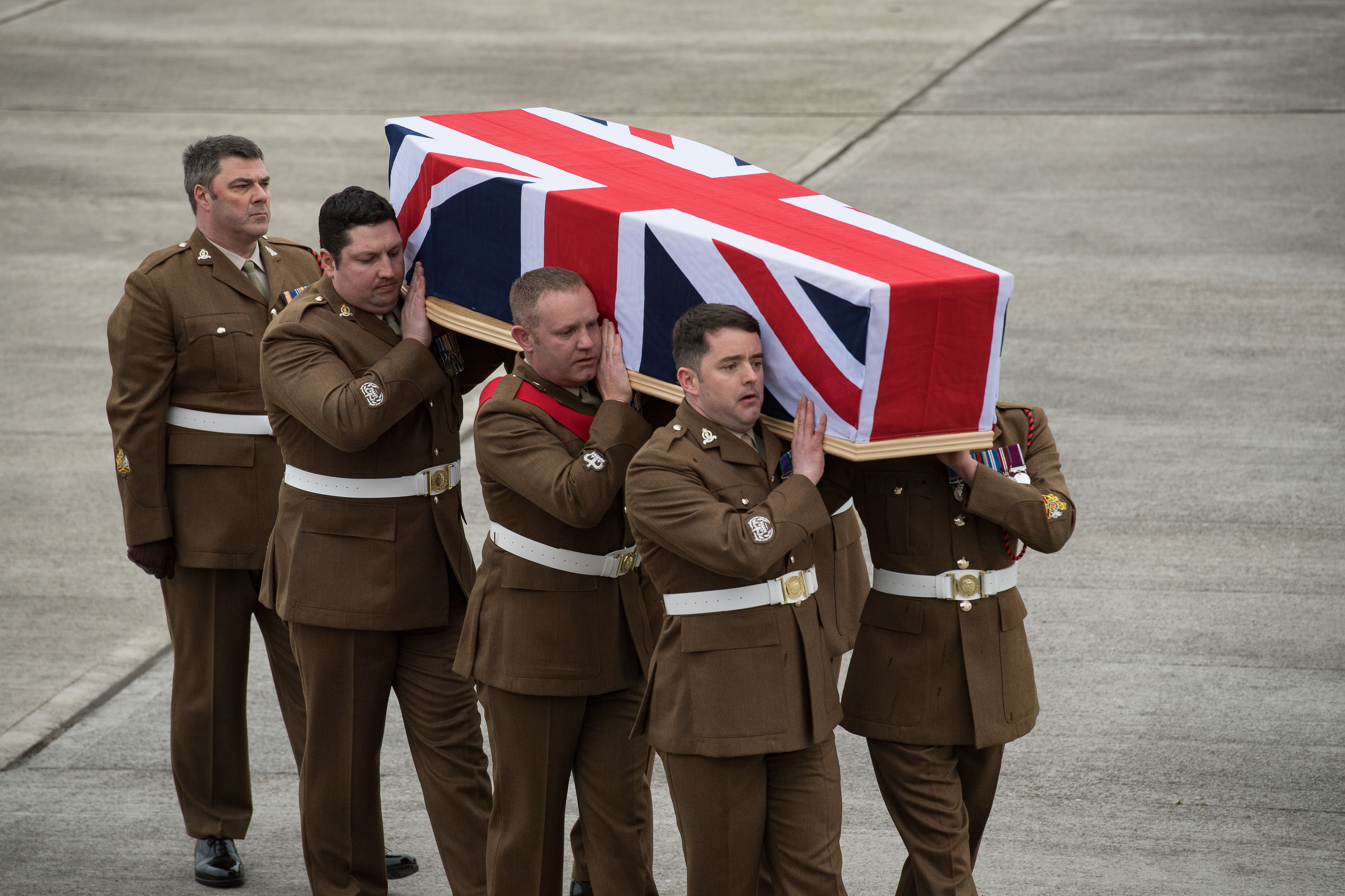 Brize norton repatriation- Dean Sprouting 