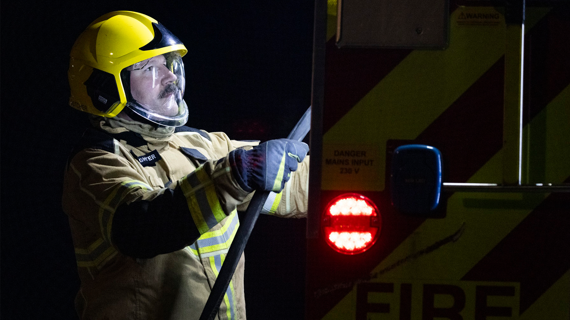 AS1 Ed Butcher during the training exercise CREDIT RAF