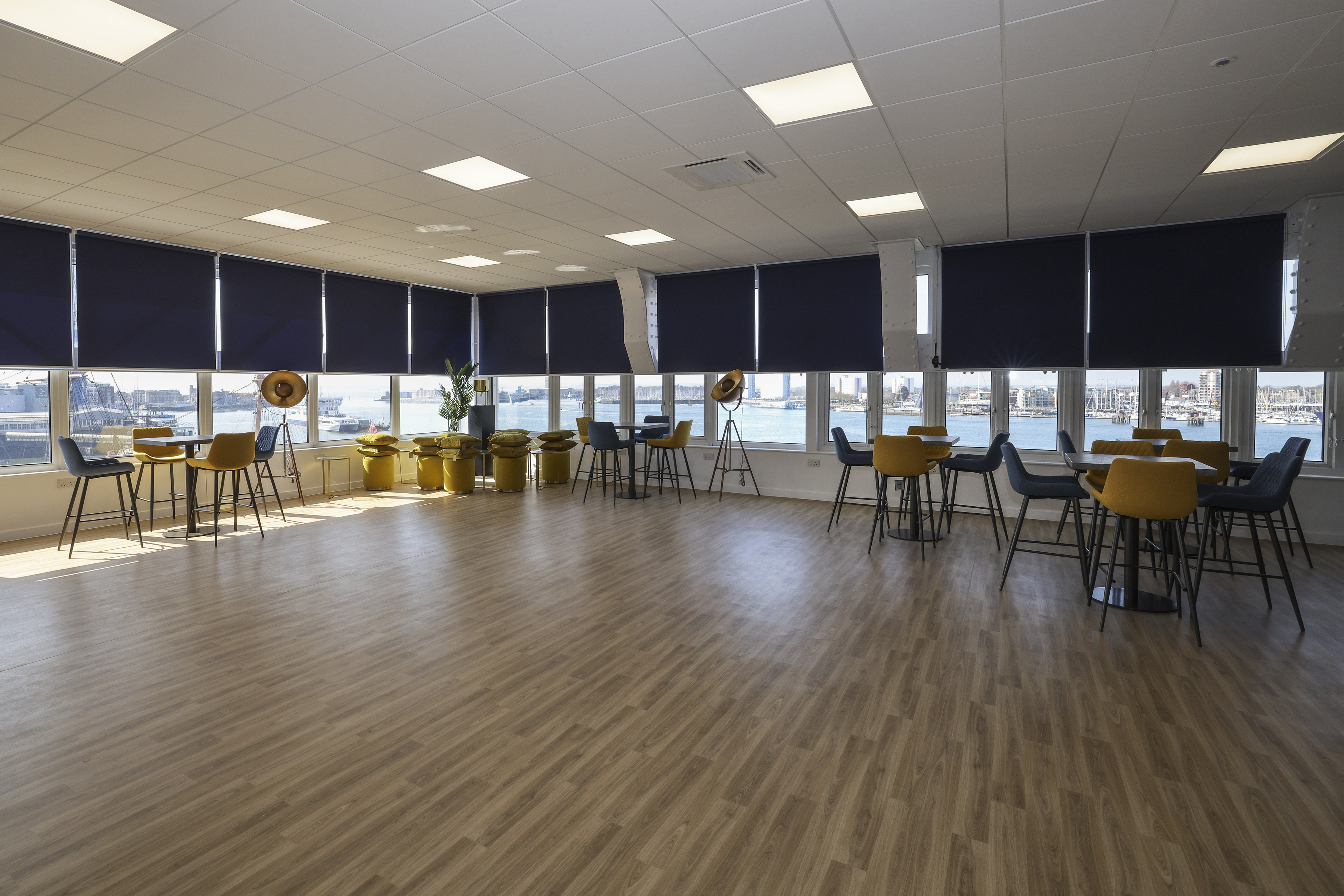Some of the new facilities will overlook the habour (Picture: Crown Copyright).