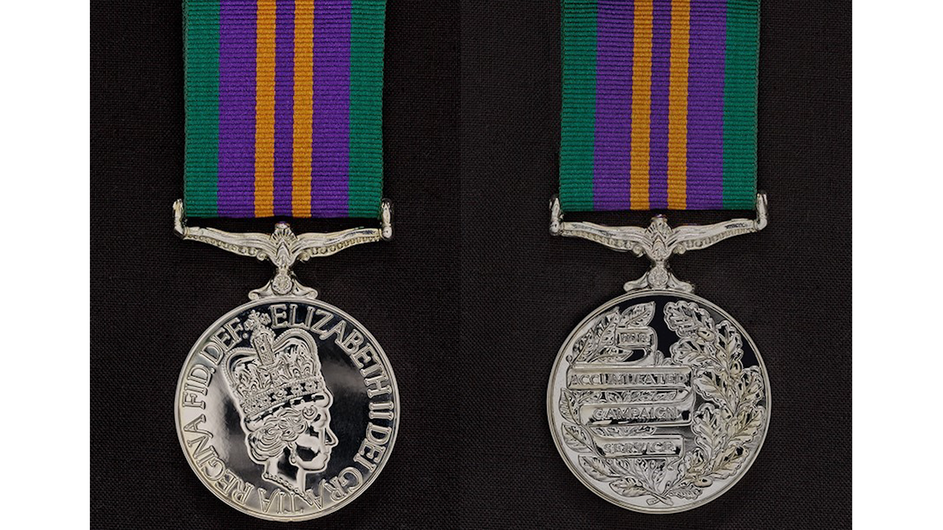 The Accumulated Campaign Service Medal 2011 (Picture: MOD).
