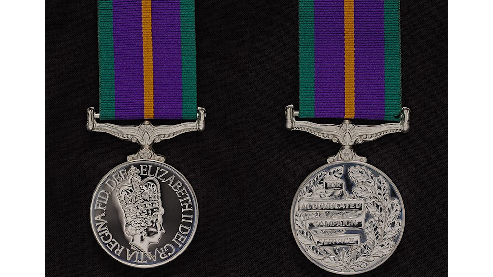 Accumulated Campaign Service Medal (Picture: MOD).