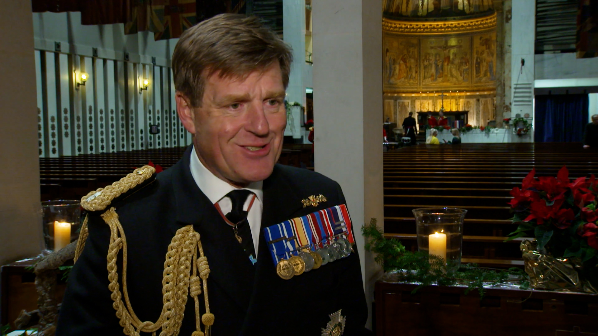 Admiral Sir Ben Key 2023 message 18122023 CREDIT BFBS