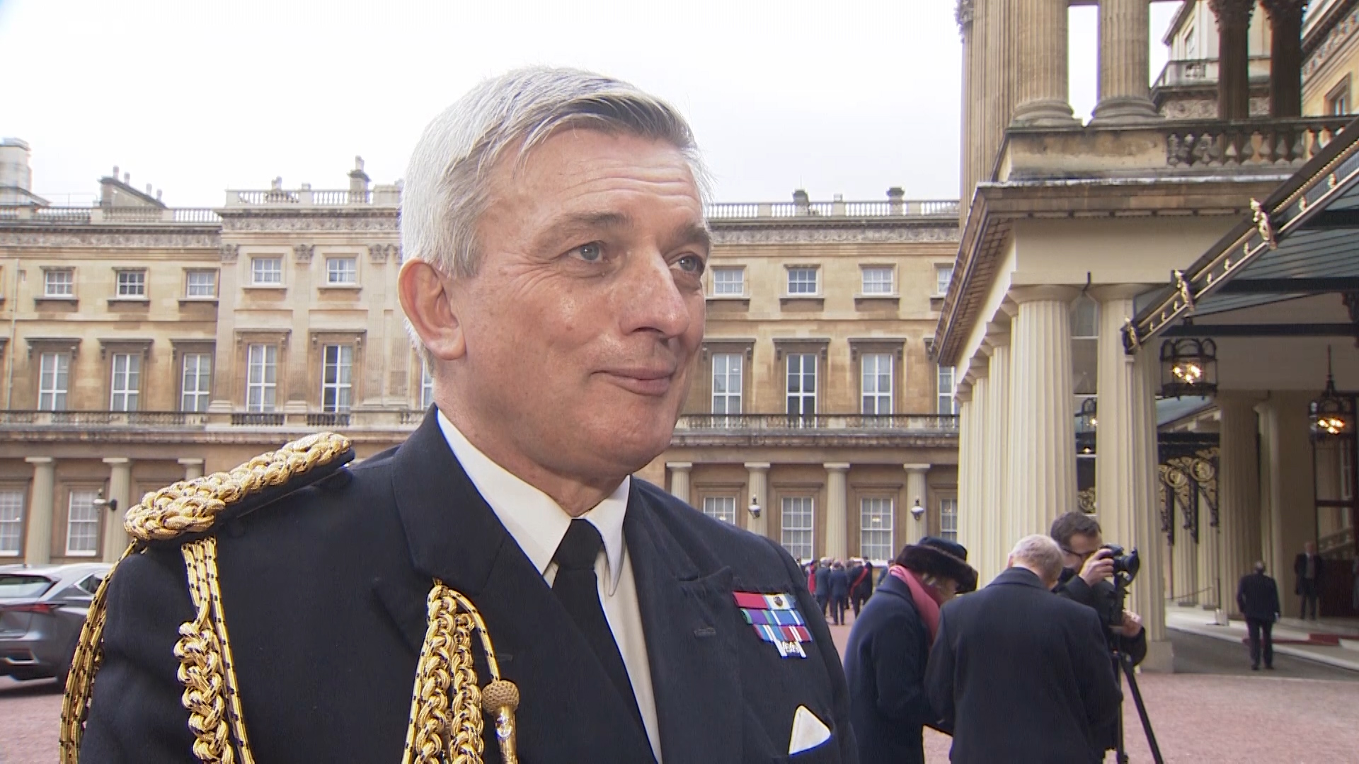 Admiral Sir Philip Jones investiture at Buckingham Palace 030320 CREDIT BFBS .jpg