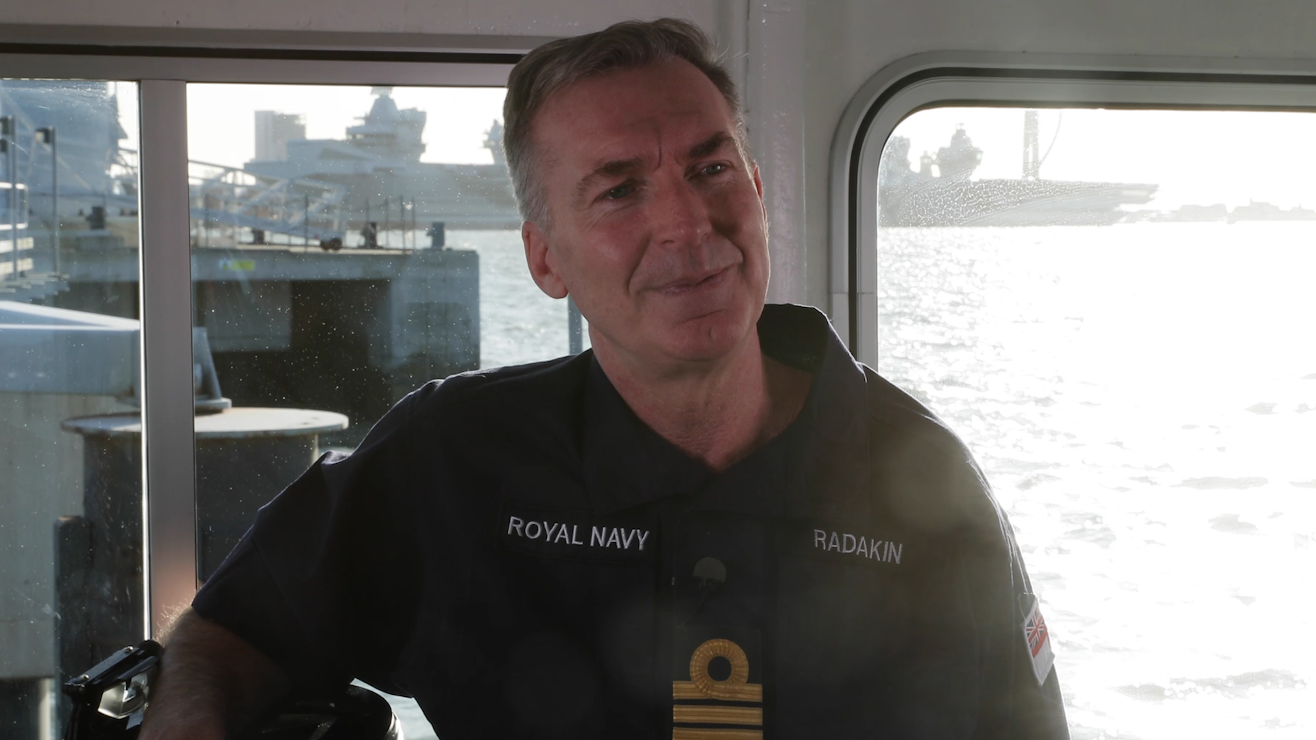 Admiral Tony Radakin speaks to Forces News 181219 CREDIT BFBS