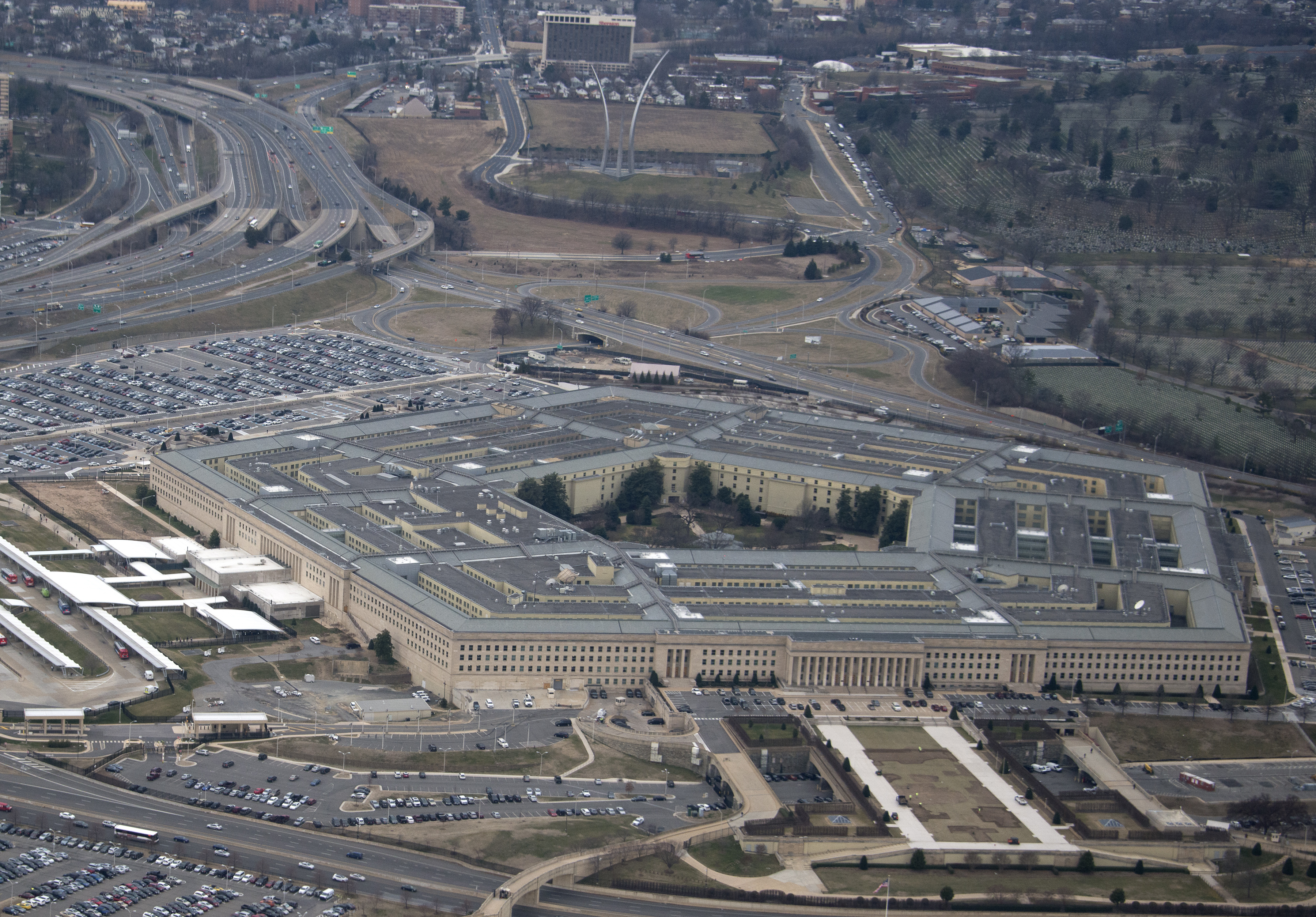 Cover image: File photo of the Pentagon (Picture: PA).