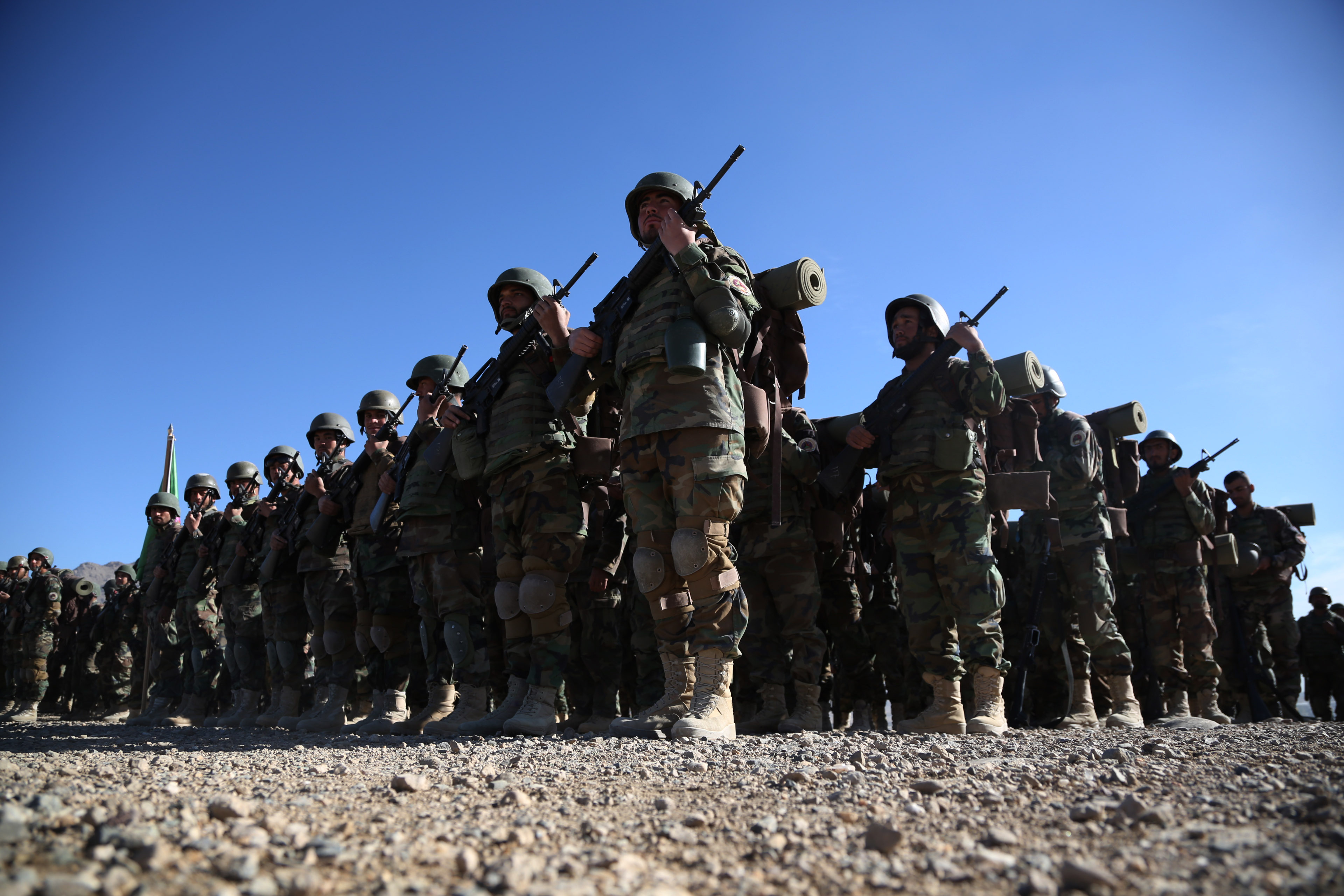 Afghan Army (Picture: PA).