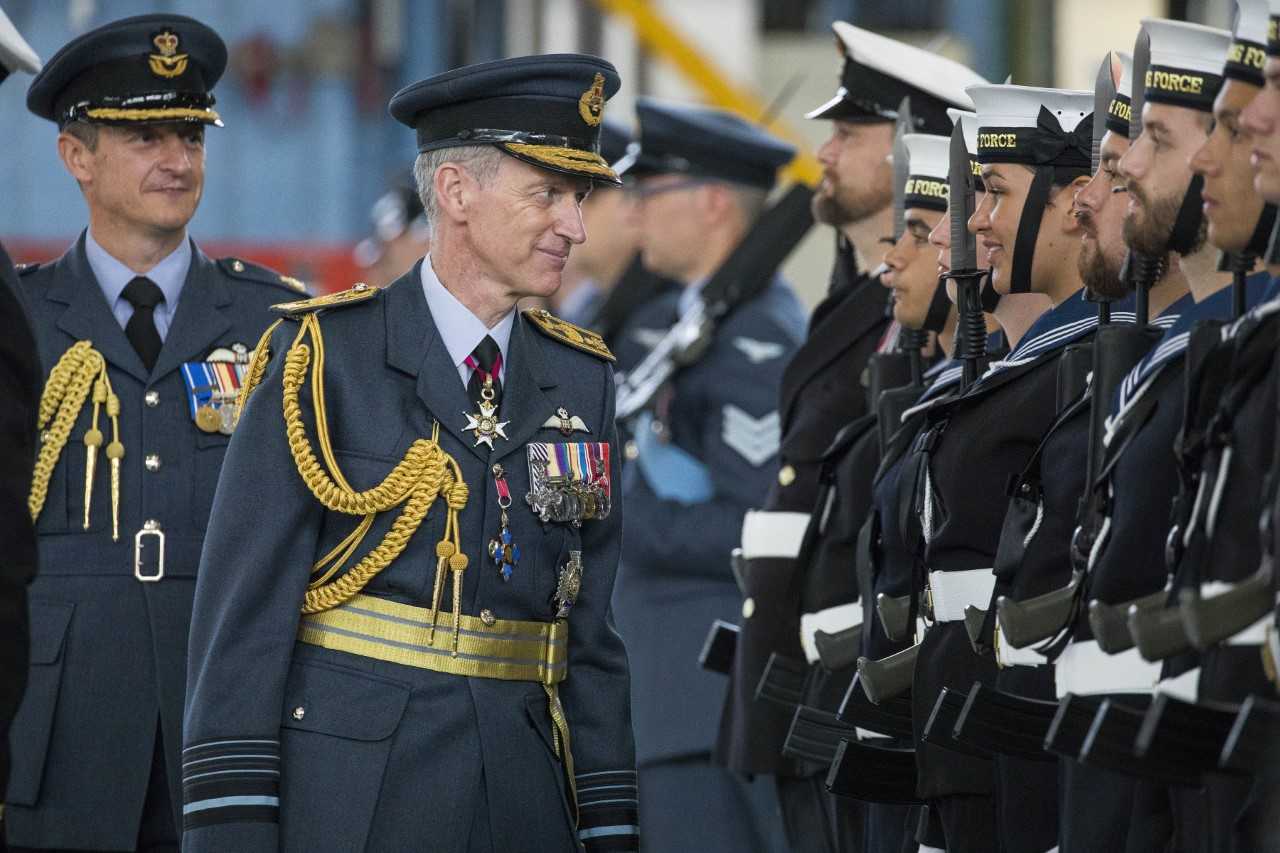 Air Chief Marshal Sir Stephen Hillier at the Consecration Parade (Picture: RAF).