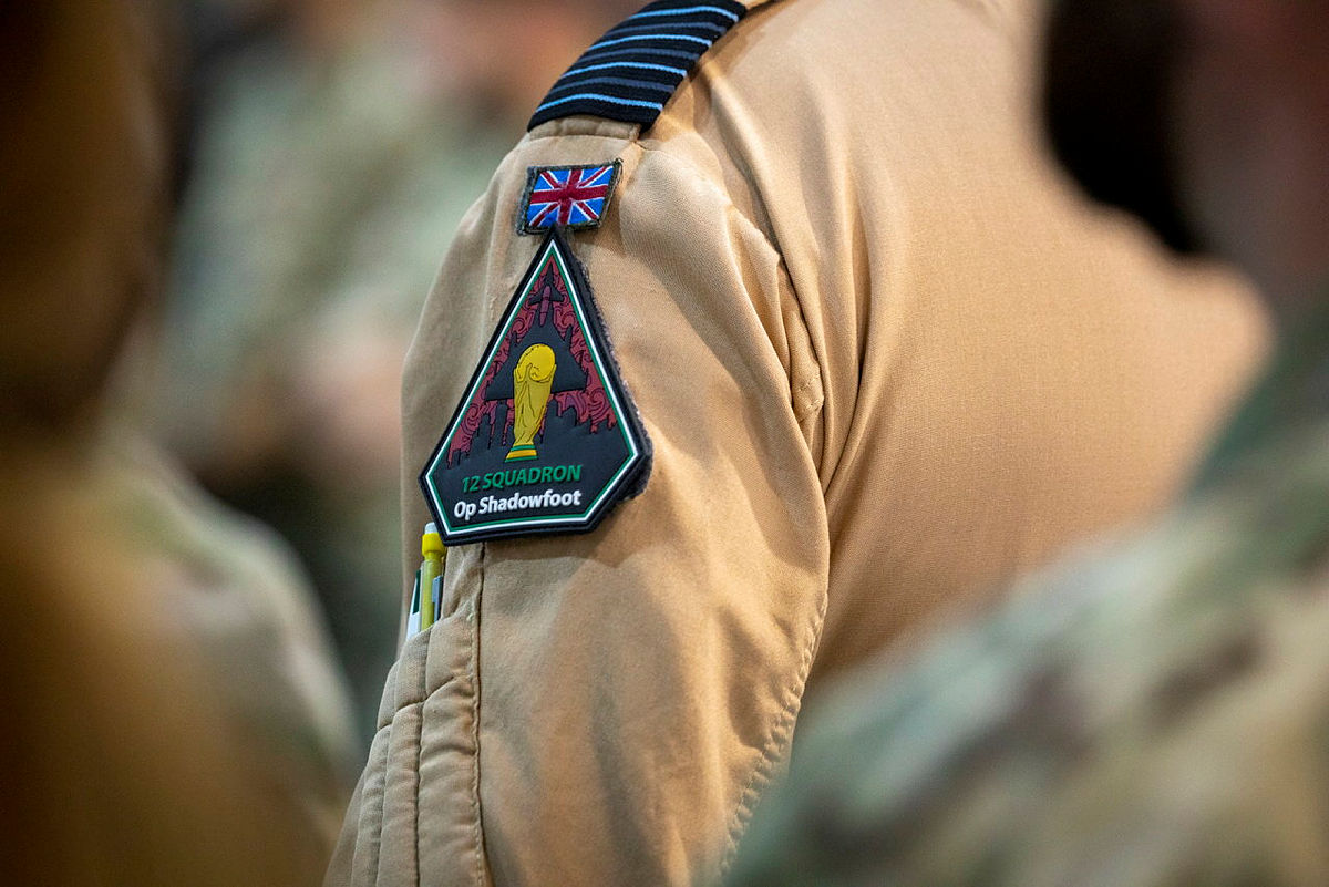 12 Squadron is the joint UK-Qatar Typhoon squadron formed at RAF Coningsby (Picture: MOD).