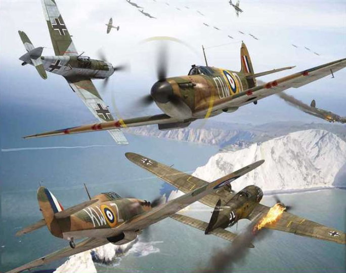 Airfix Illustration of the Battle of Britain