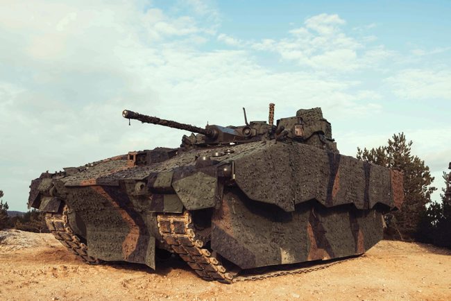 Ajax armoured vehicle