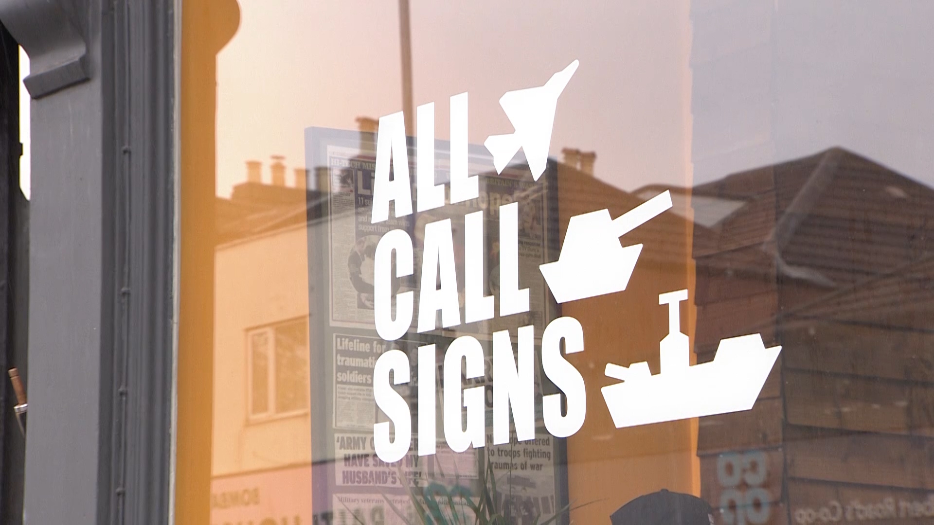 All Call Signs headquarters in Southsea Portsmouth 280420 CREDIT BFBS