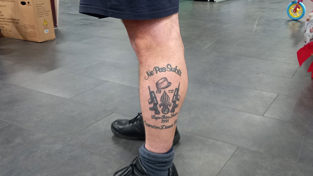 Allen Stokes Tiny's GB Cycle Ride 9 tattoo CREDIT Allen Stokes