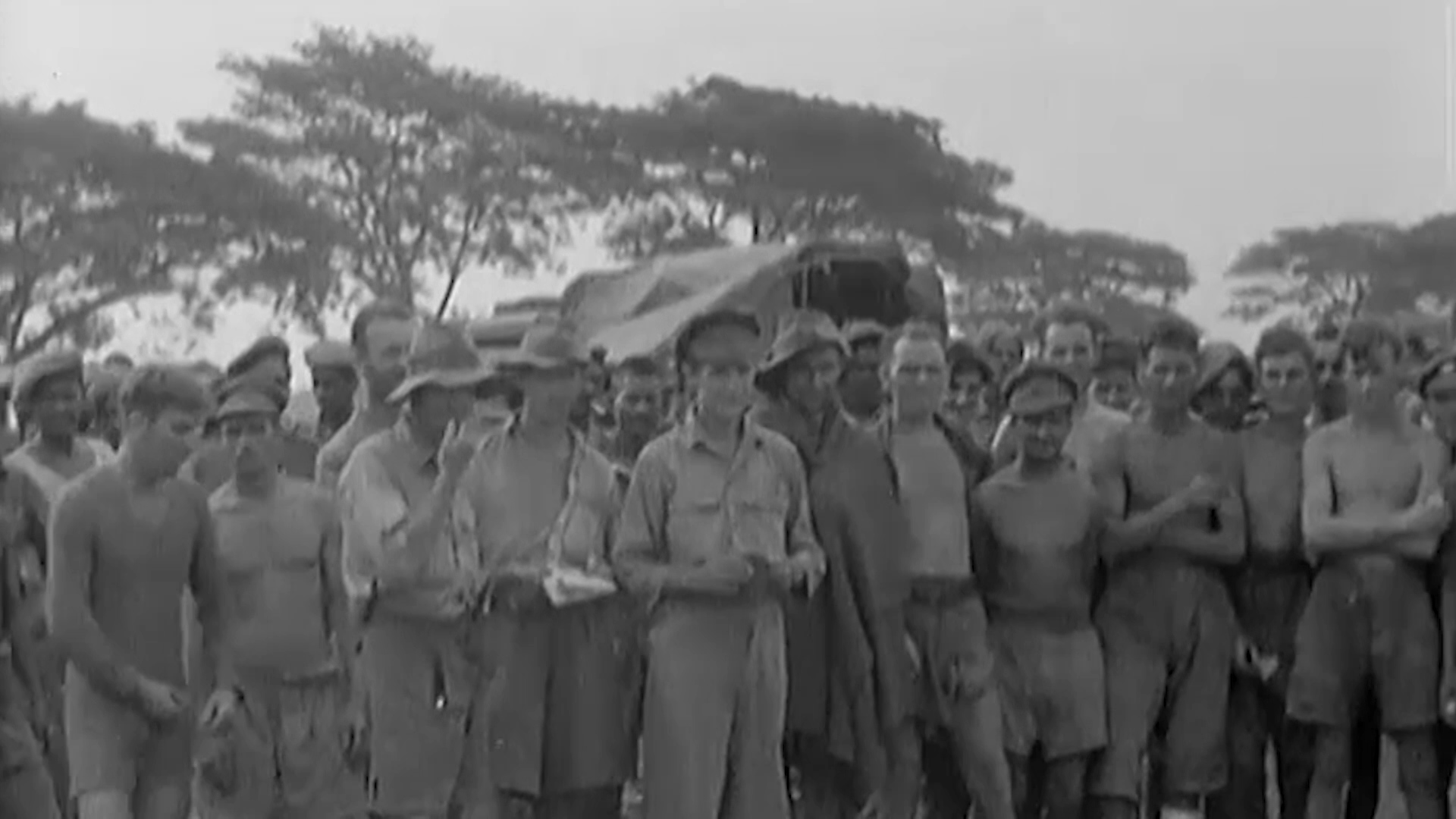 Allied soldiers fighting in Burma during WWII NO DATE CREDIT US National Archives