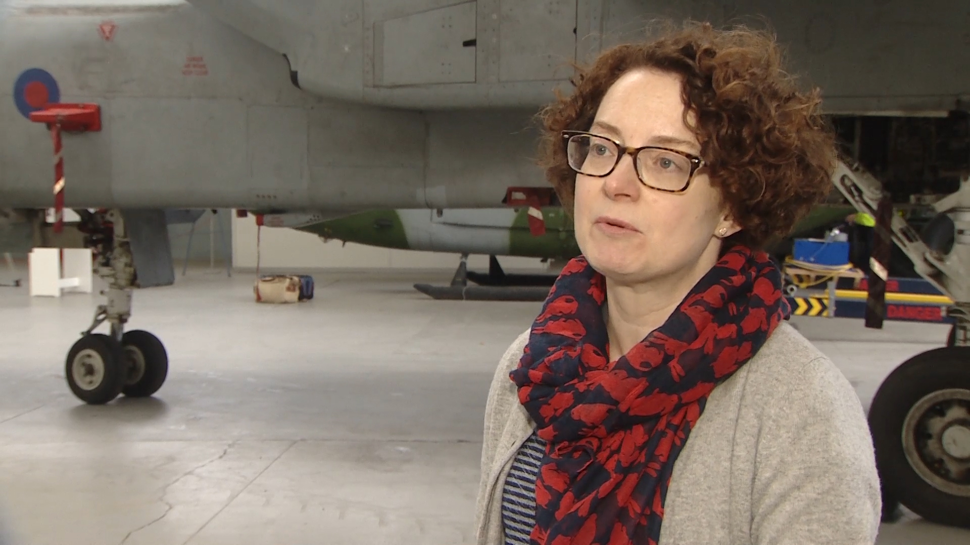 Amanda Mason, curator of the Imperial War Museum in Duxford