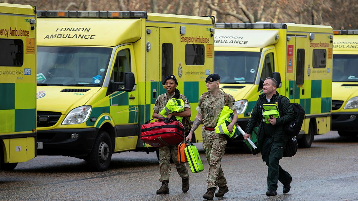In London Ambulance strikes DATE 22122022 CREDIT MOD Crown Copyright.jpg