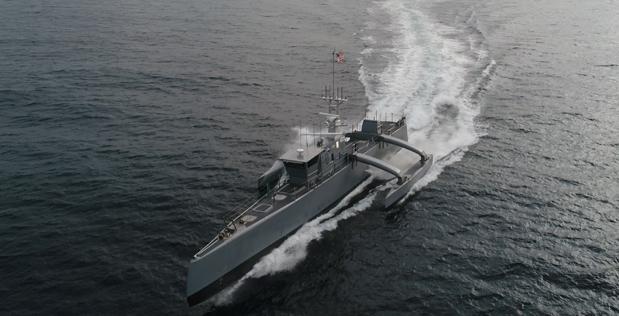 American Sea Hunter unmanned vessel CREDIT DARPA