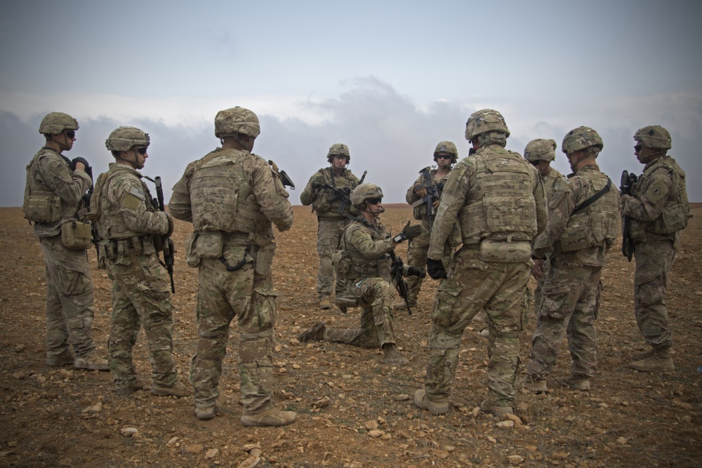US troops in Syria (Picture: US Department of Defense).