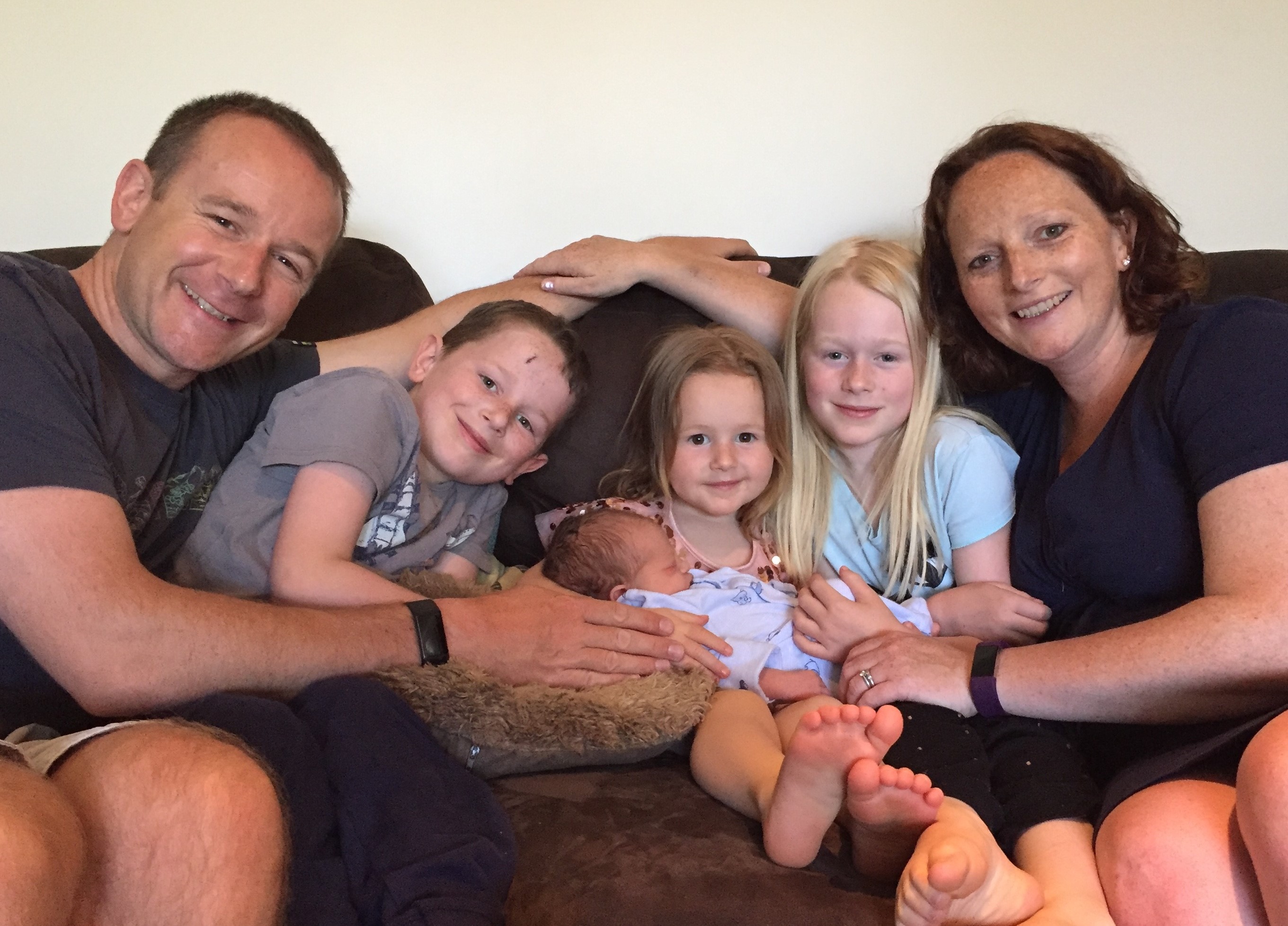 Amy Winch and family: Mind Kind bfbs