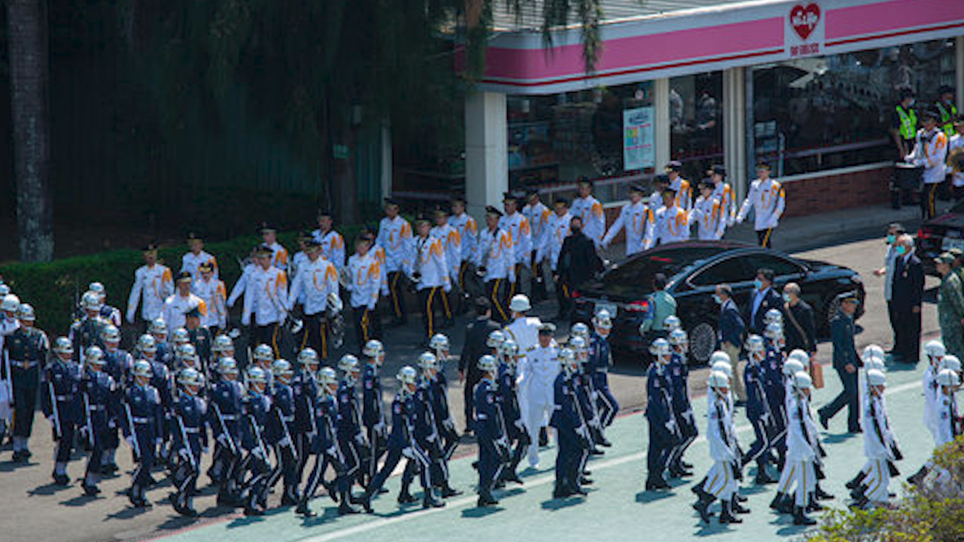 An official memorial service for late Taiwan President Lee Teng-hui who passed away in July (Picture: PA).